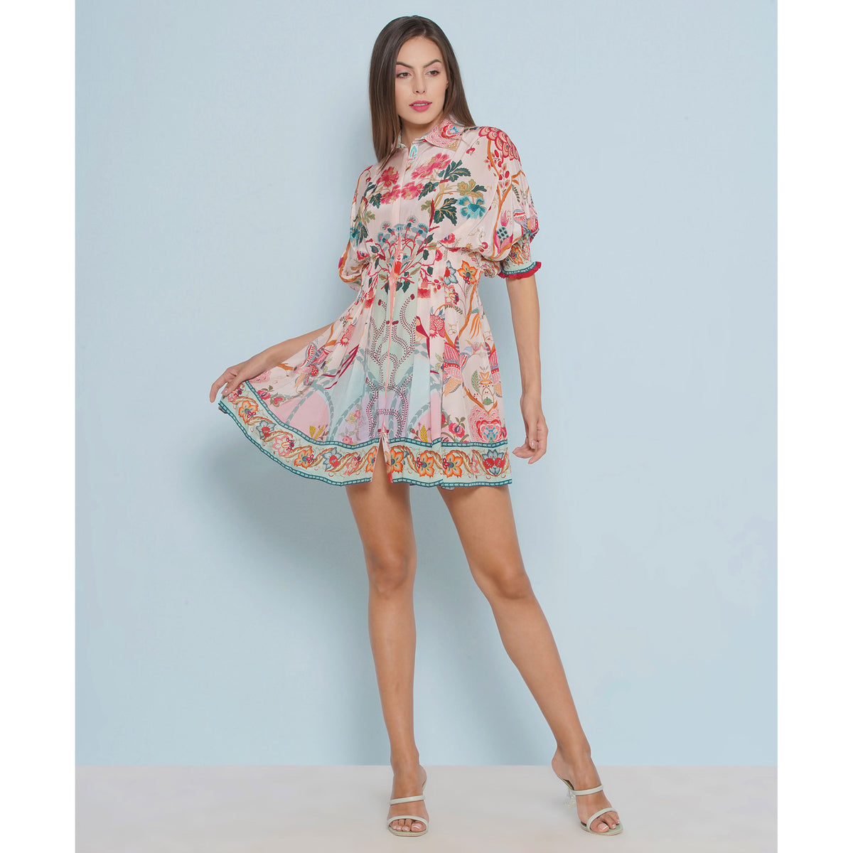 Embroidered Dress Limerick by Abirr n' Nanki