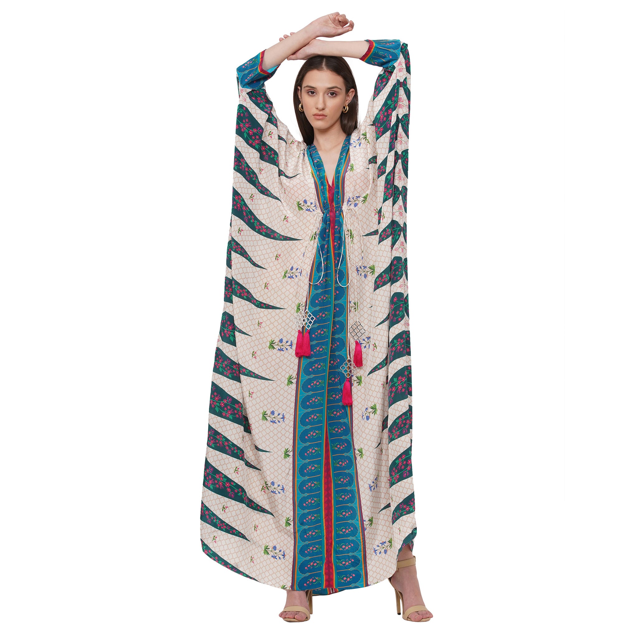 Kaftan with Placement Print
