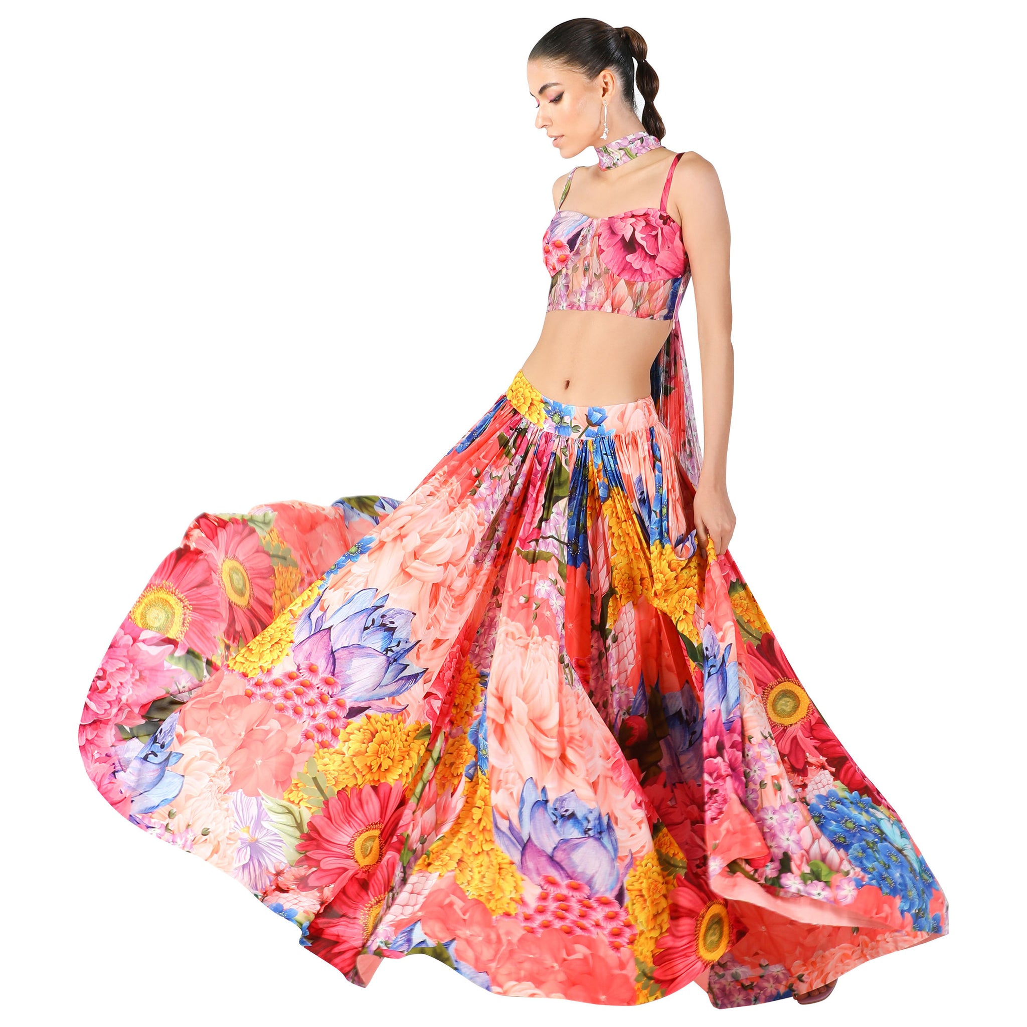 Corset Lehenga Set