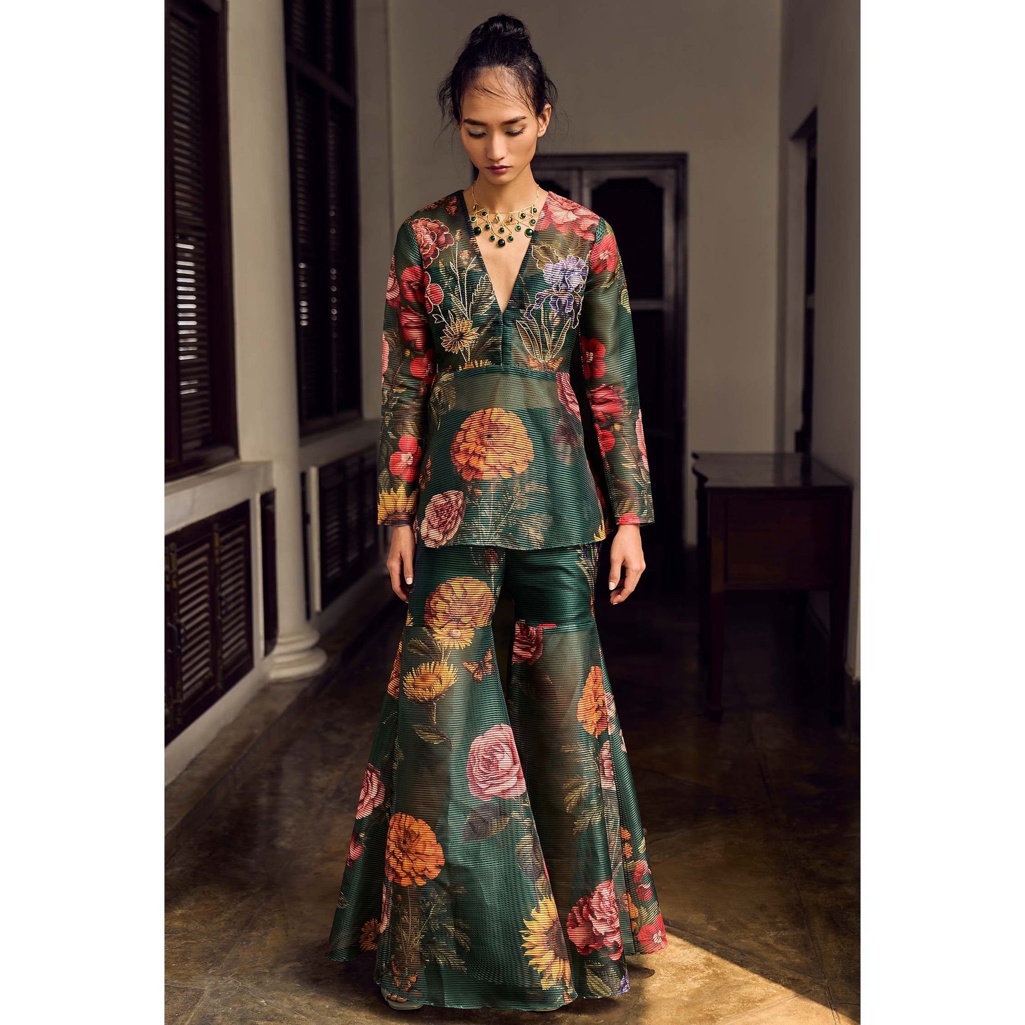Embroidered Co-ord set