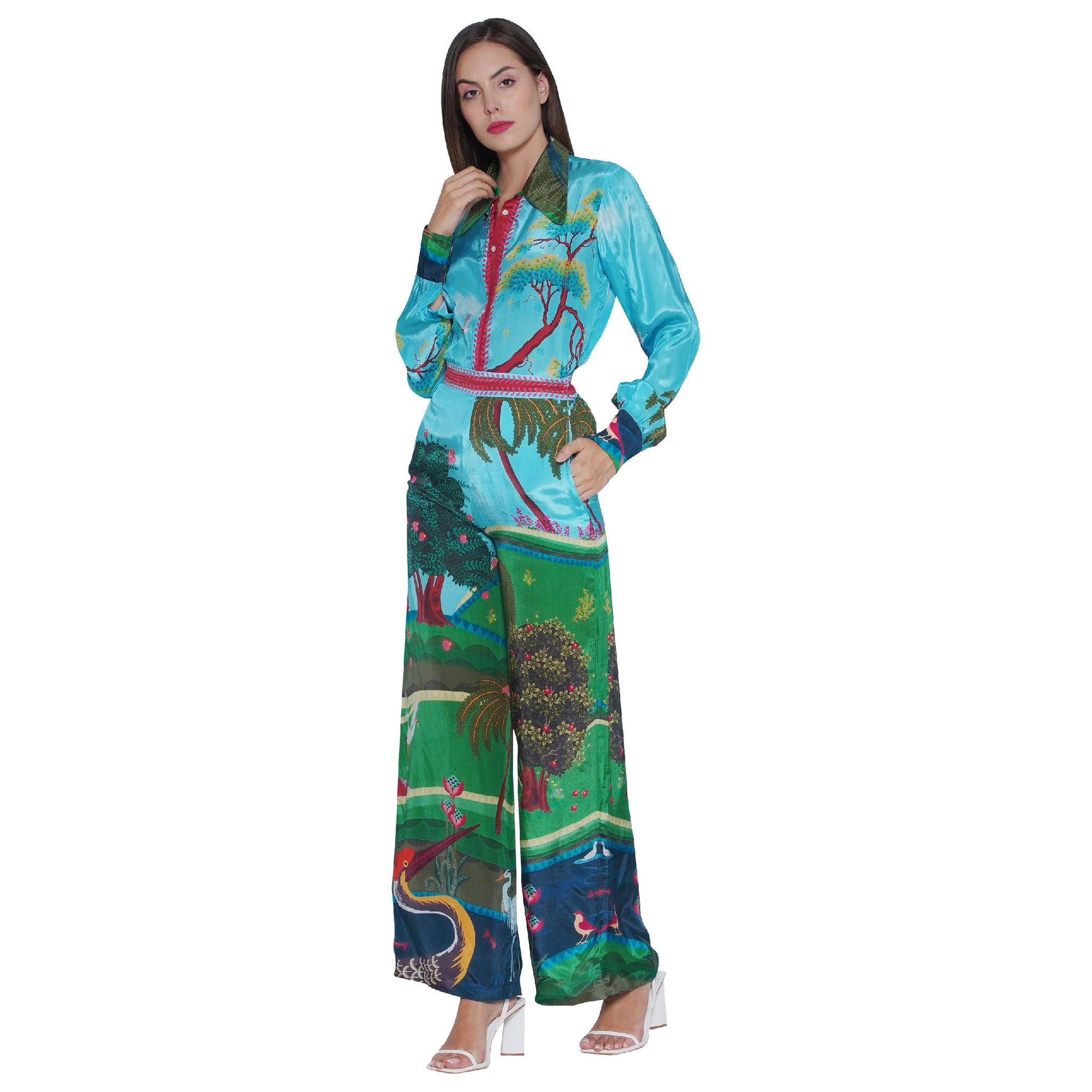 Placement Print Shirt
