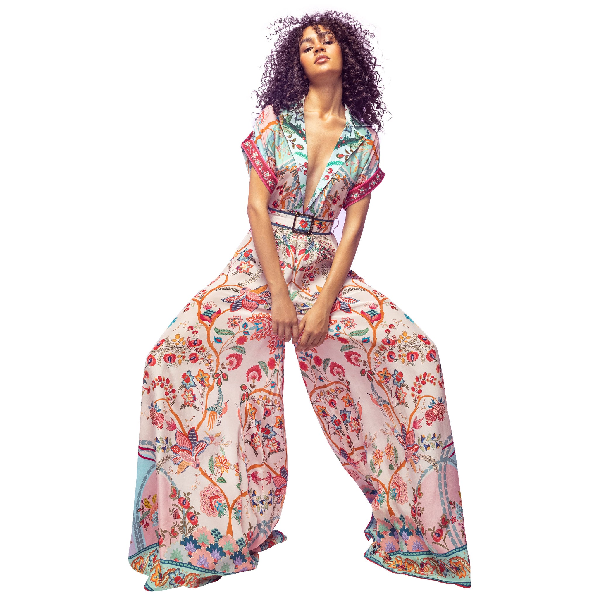 Embroidered Jumpsuit