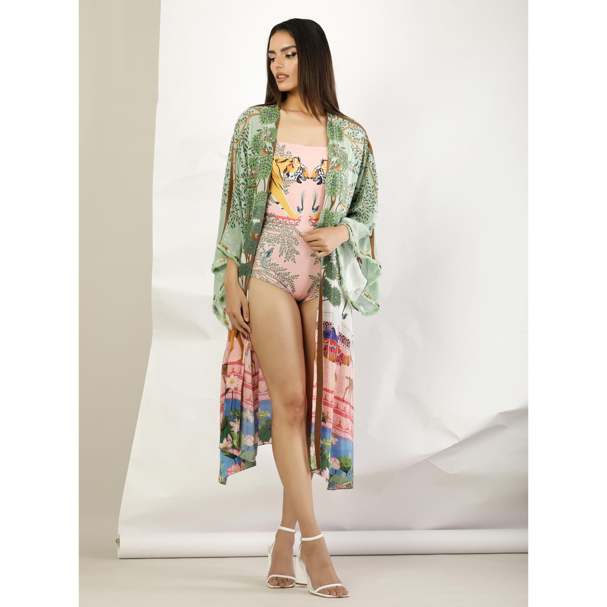 Embroidered Cape