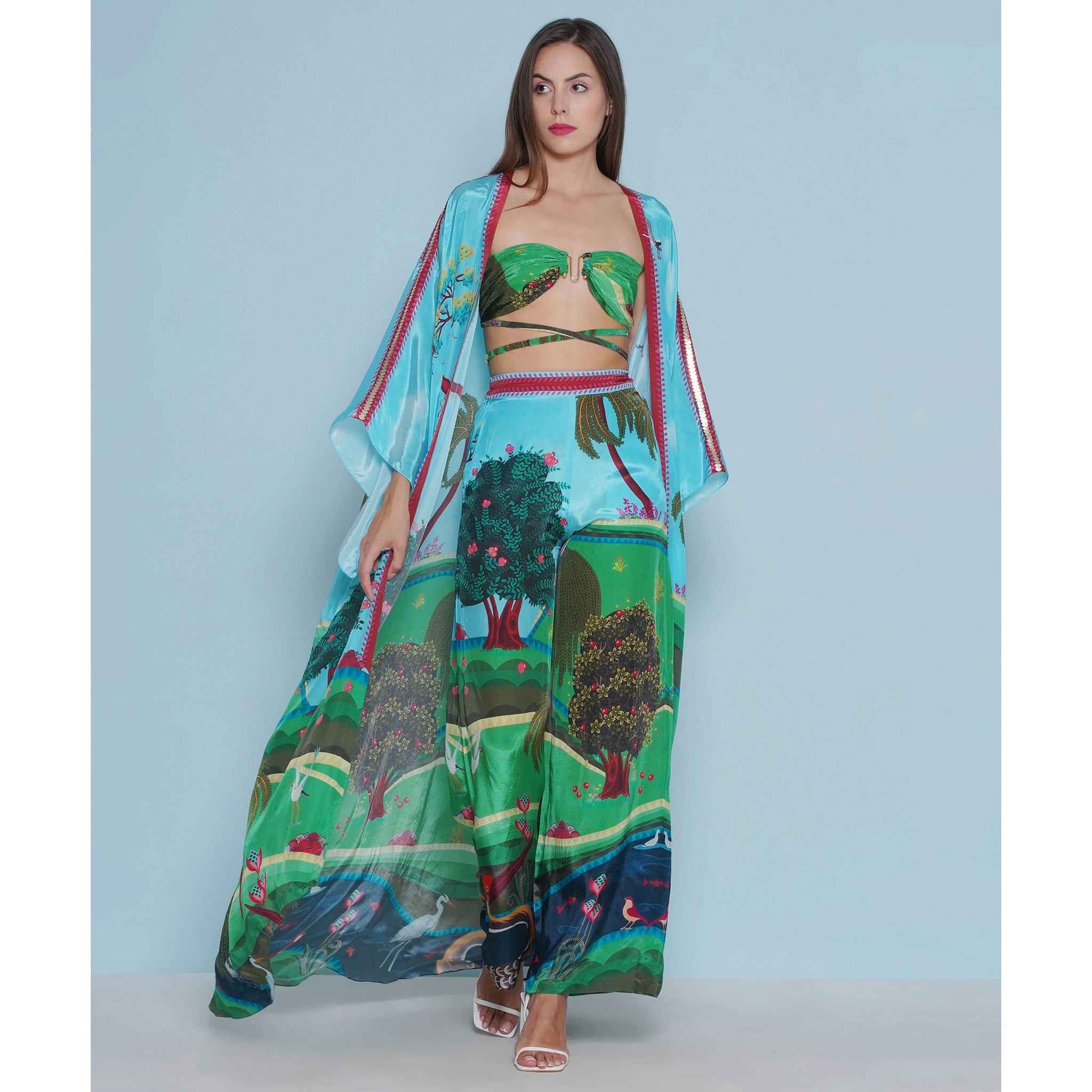 Embroidered Kimono