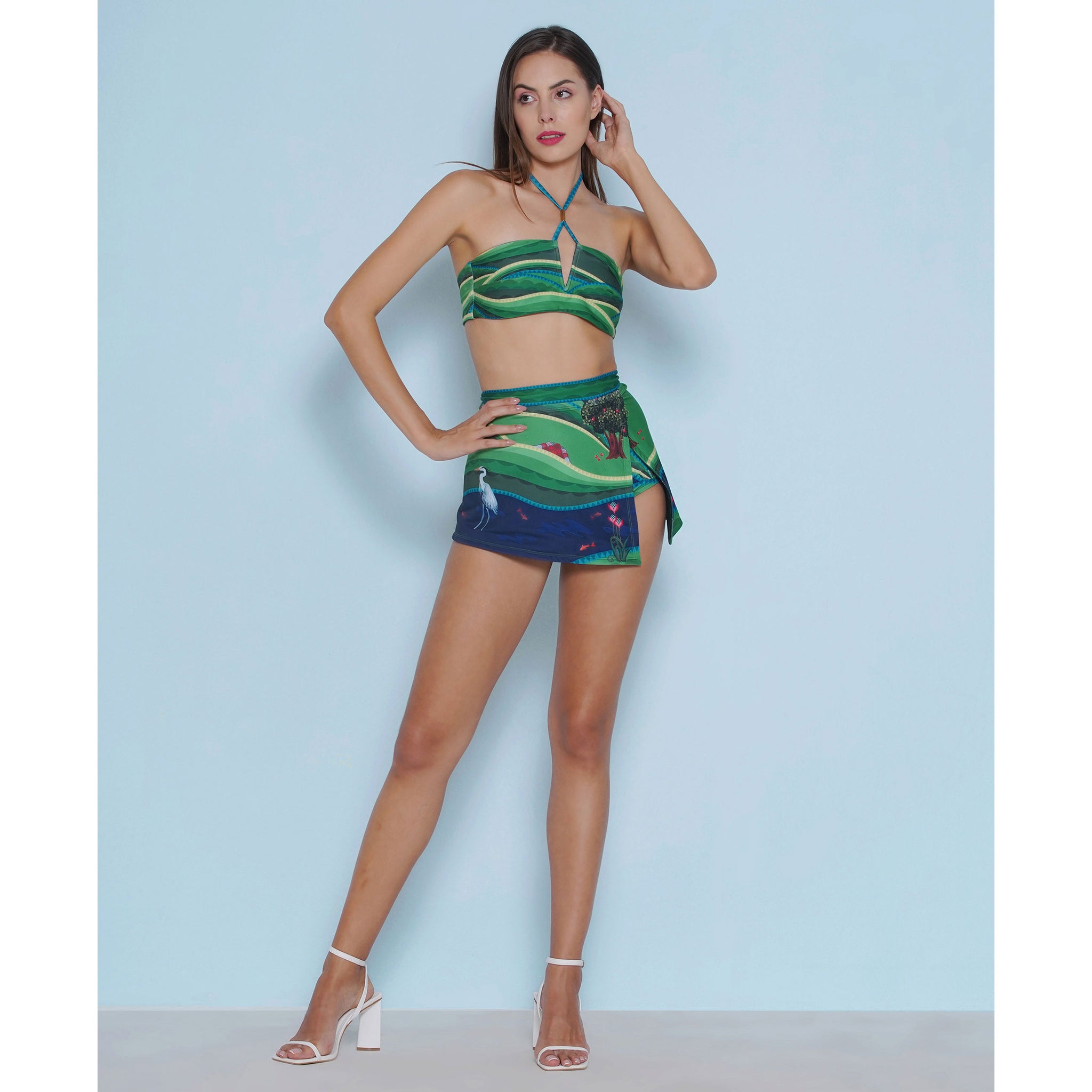 Marlen Bikini Skirt Set
