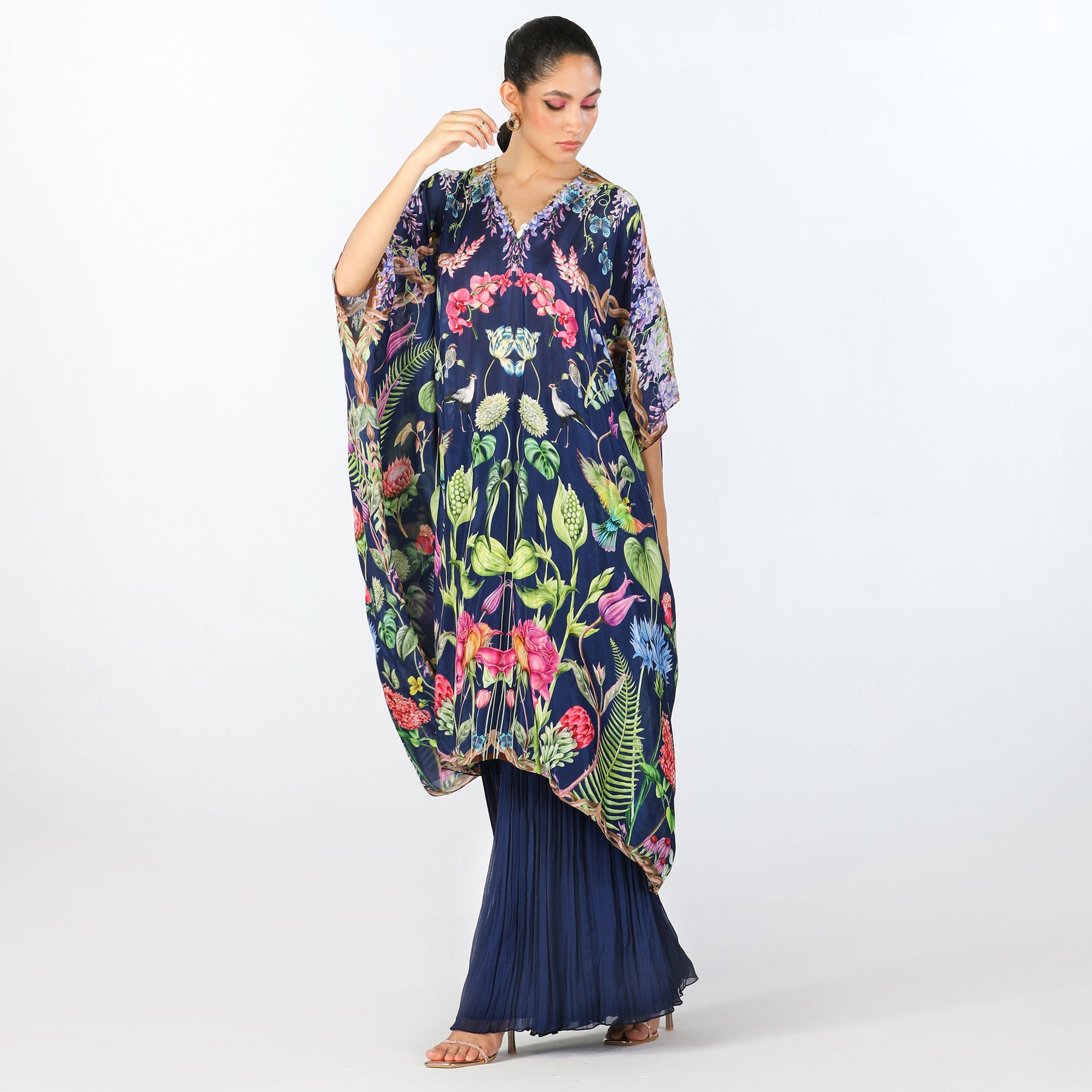 Embroidered Tunic Set