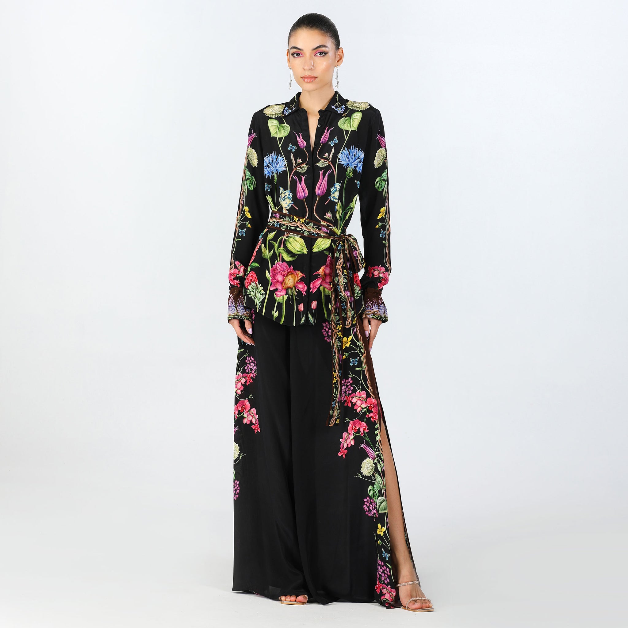 Placement Print Pants