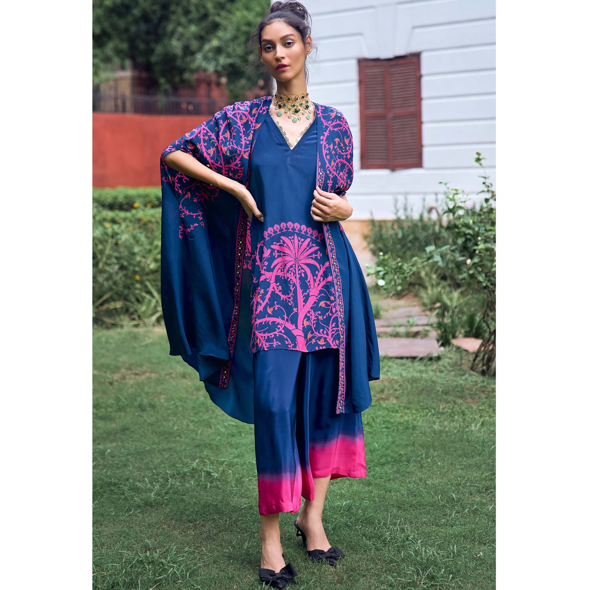 Embroidered Kurta Set