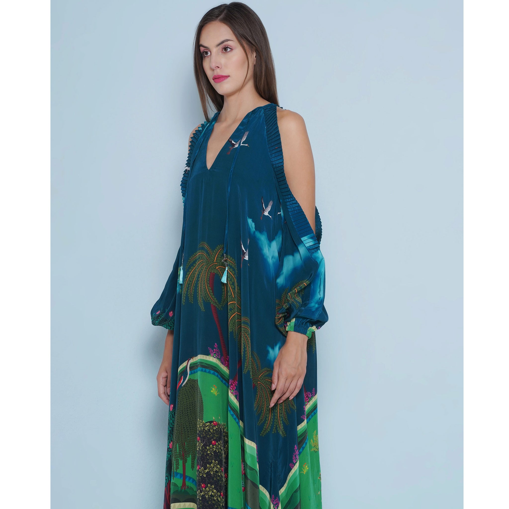 Printed Maxi Dress