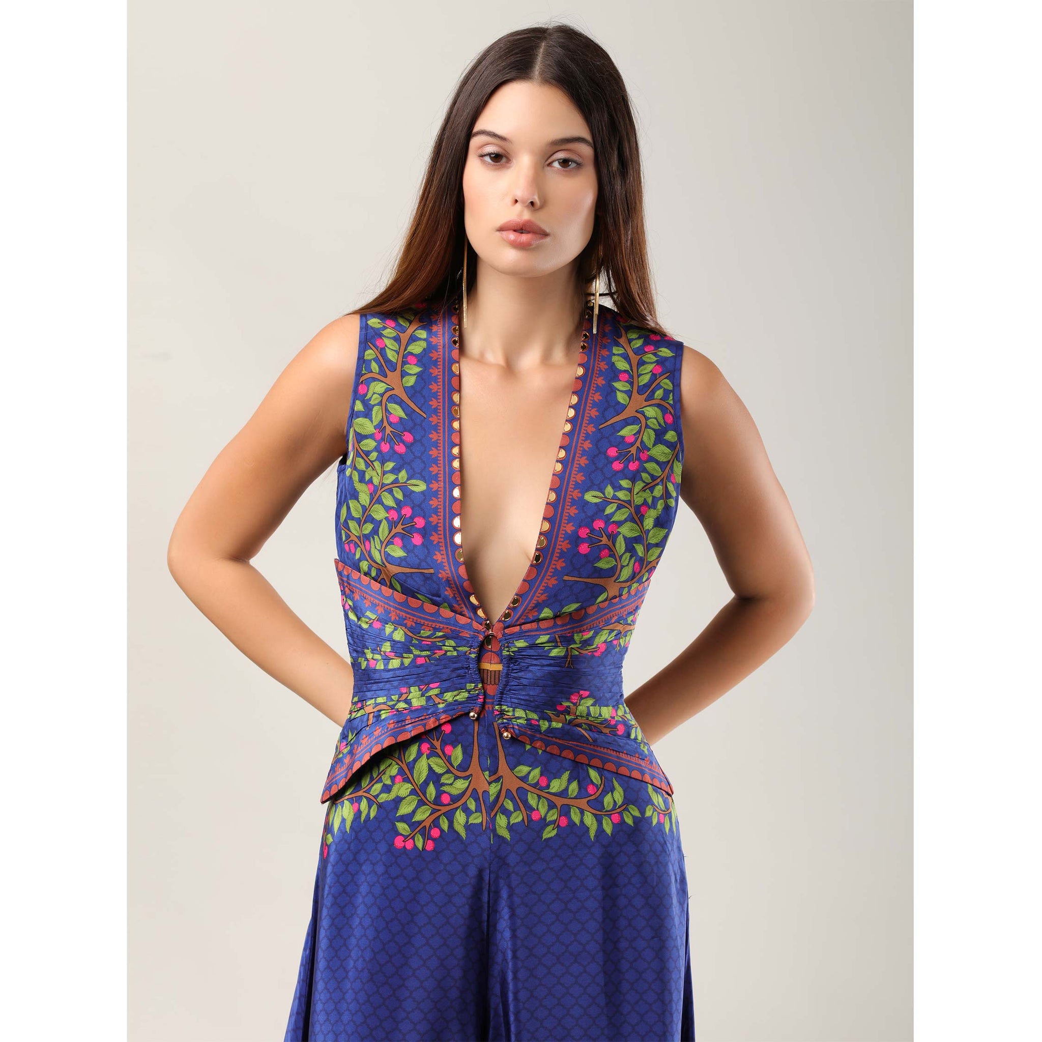 Embroidered Jumpsuit