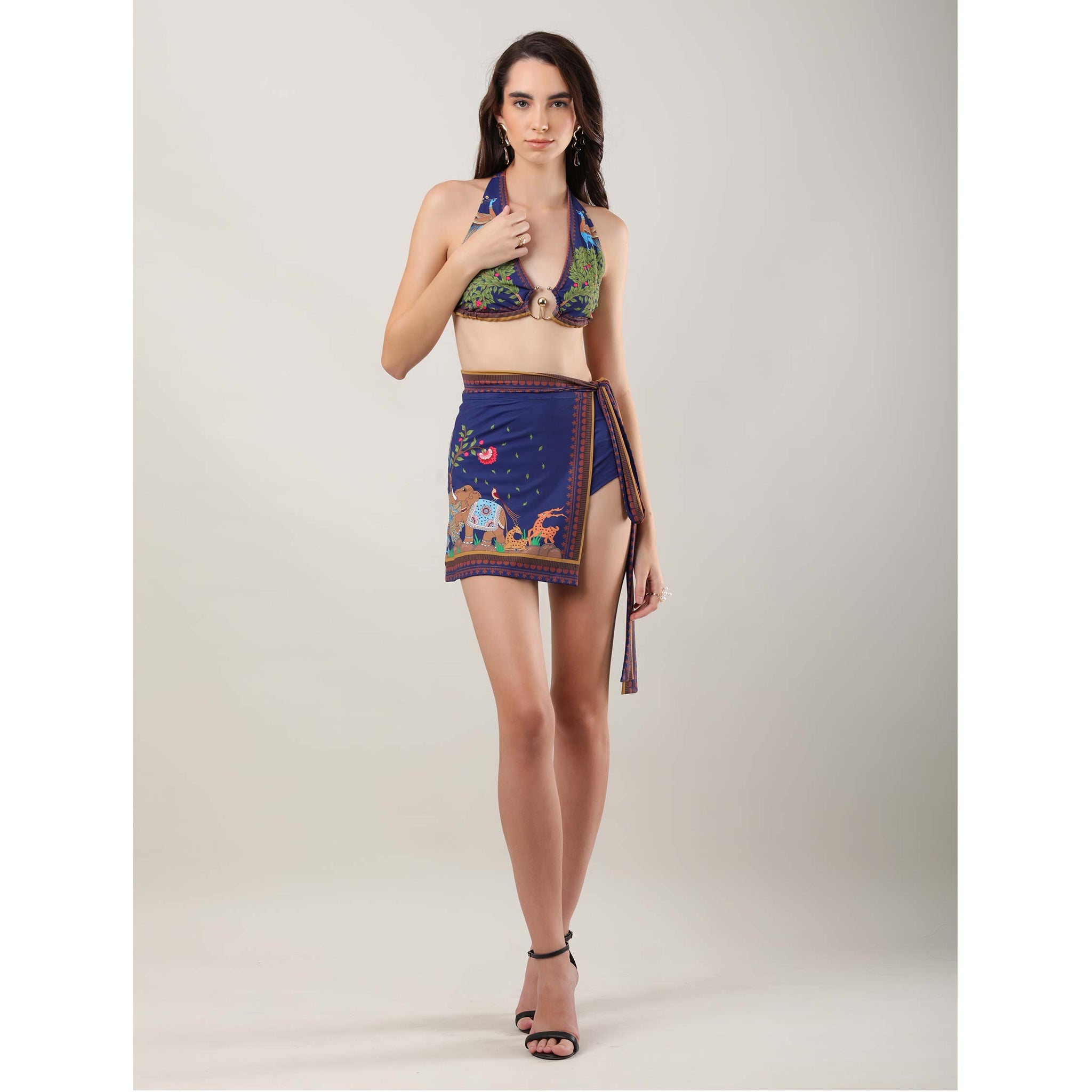 Orenda Bikini with Skirt Set