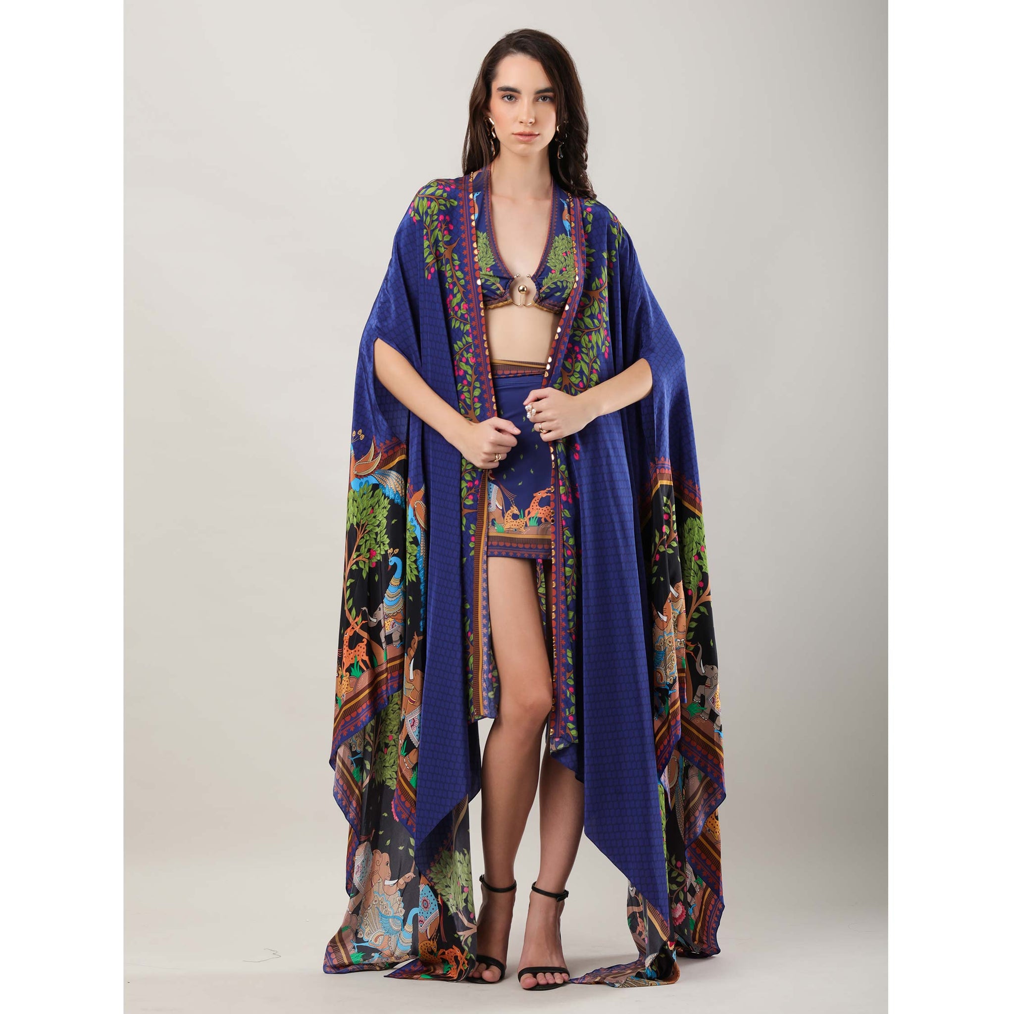 Embroidered Cape