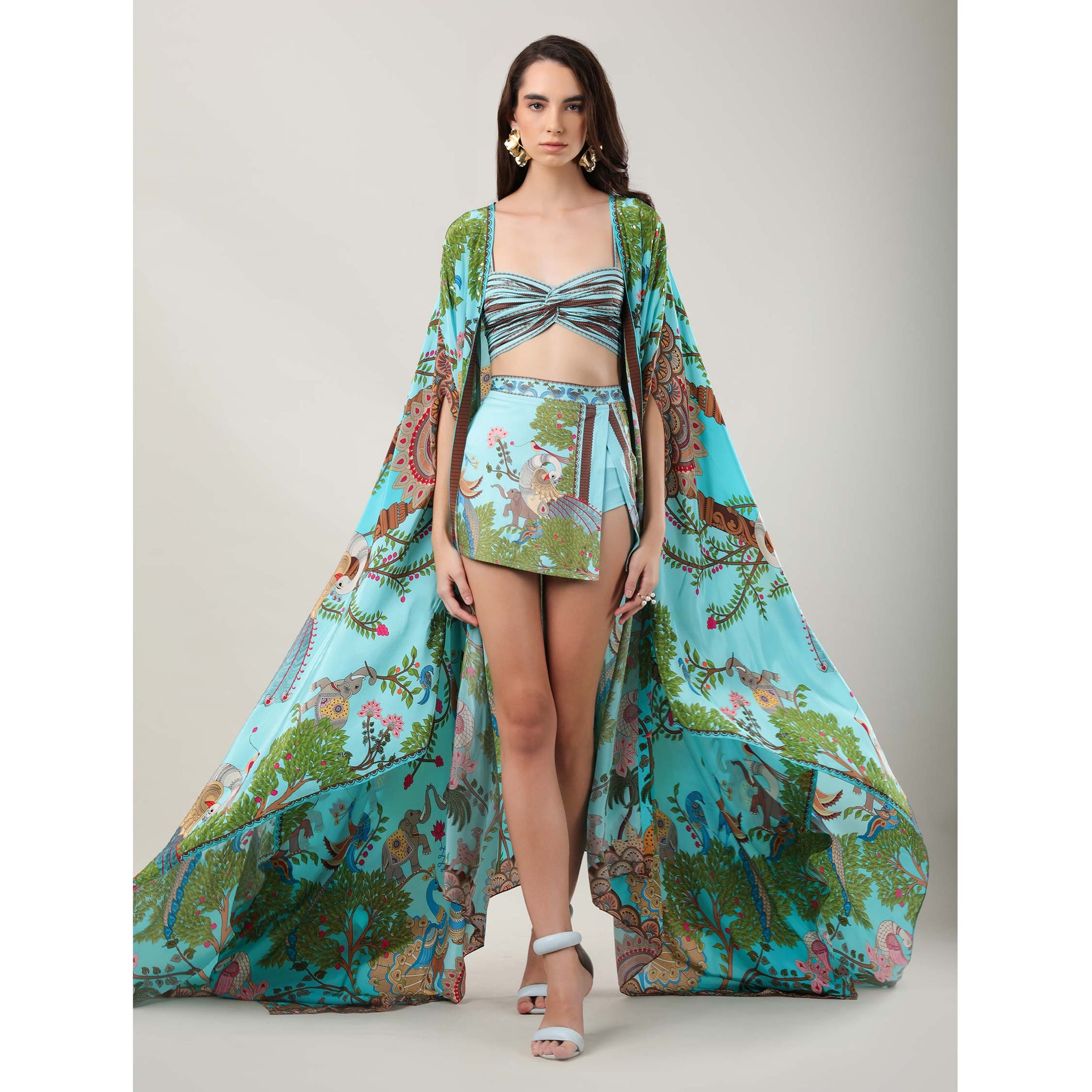 Oralia Bikini  with Skirt