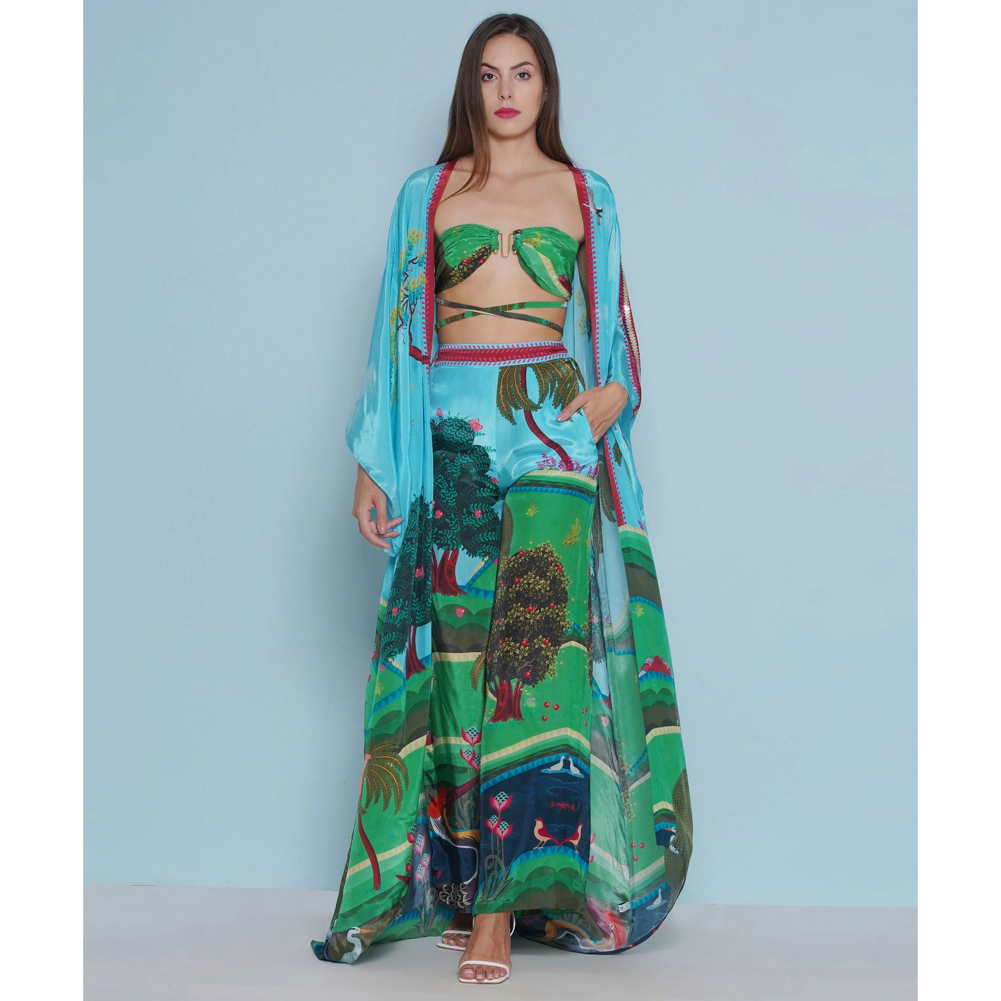 Embroidered Kimono