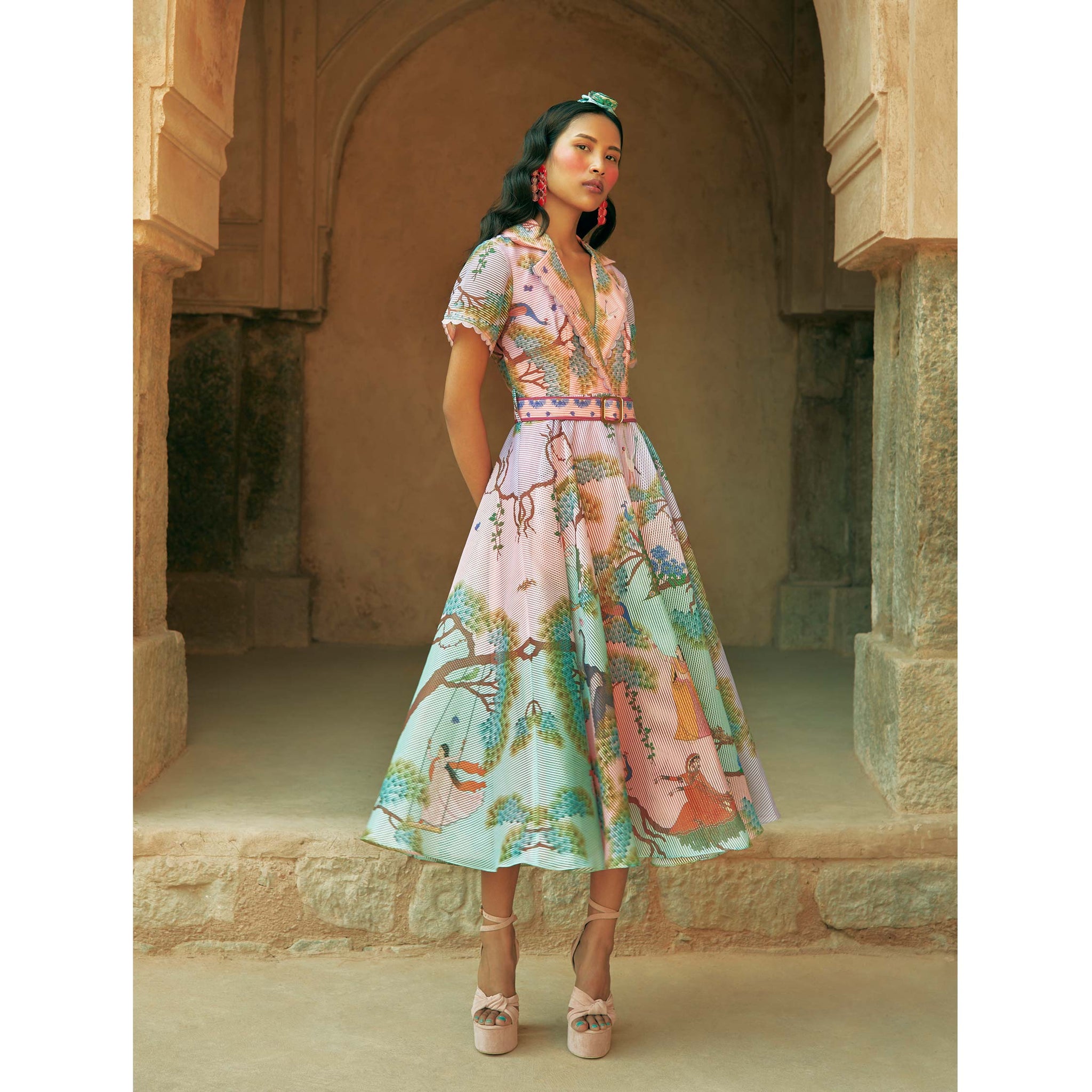Embroidered Dress