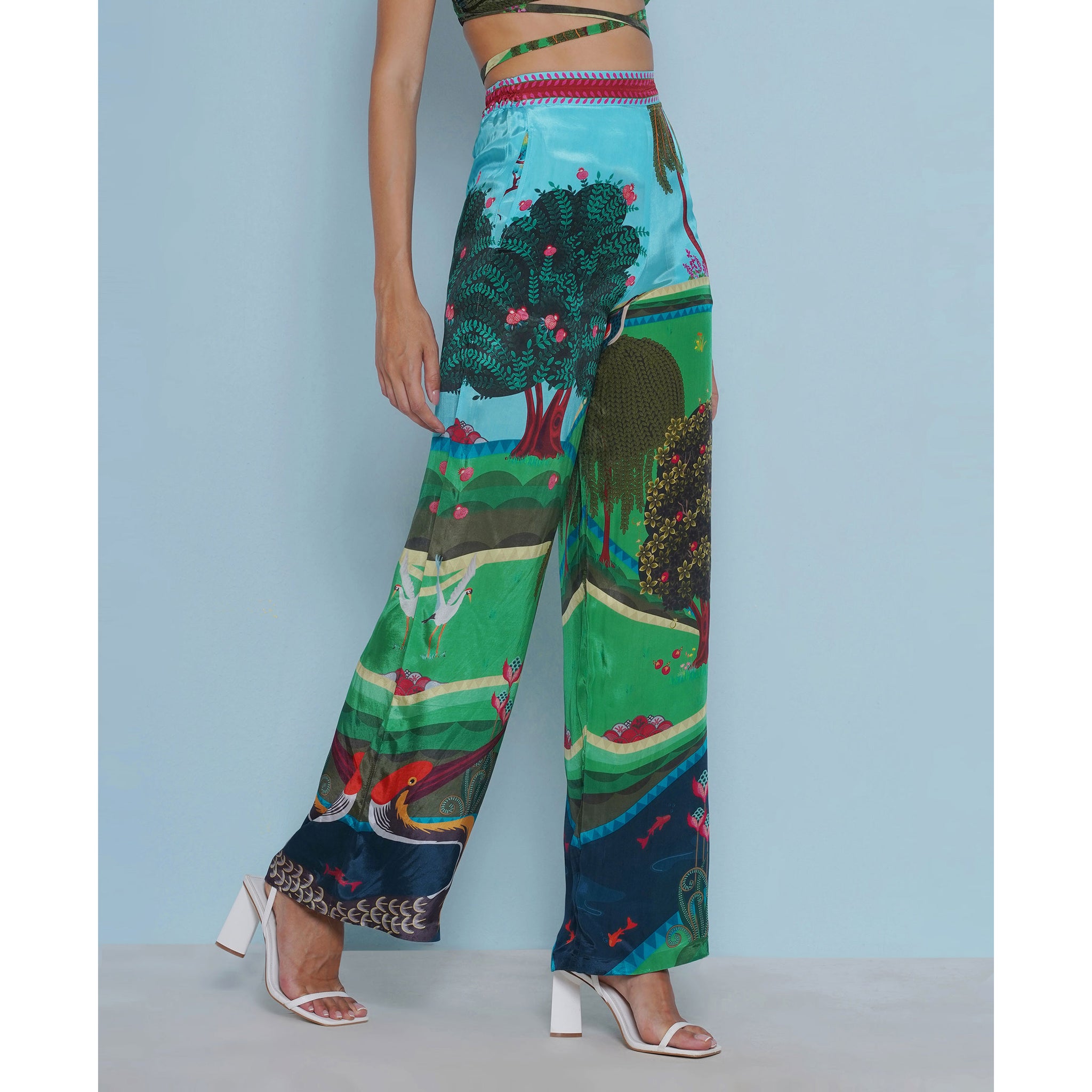 Statement Print Pants
