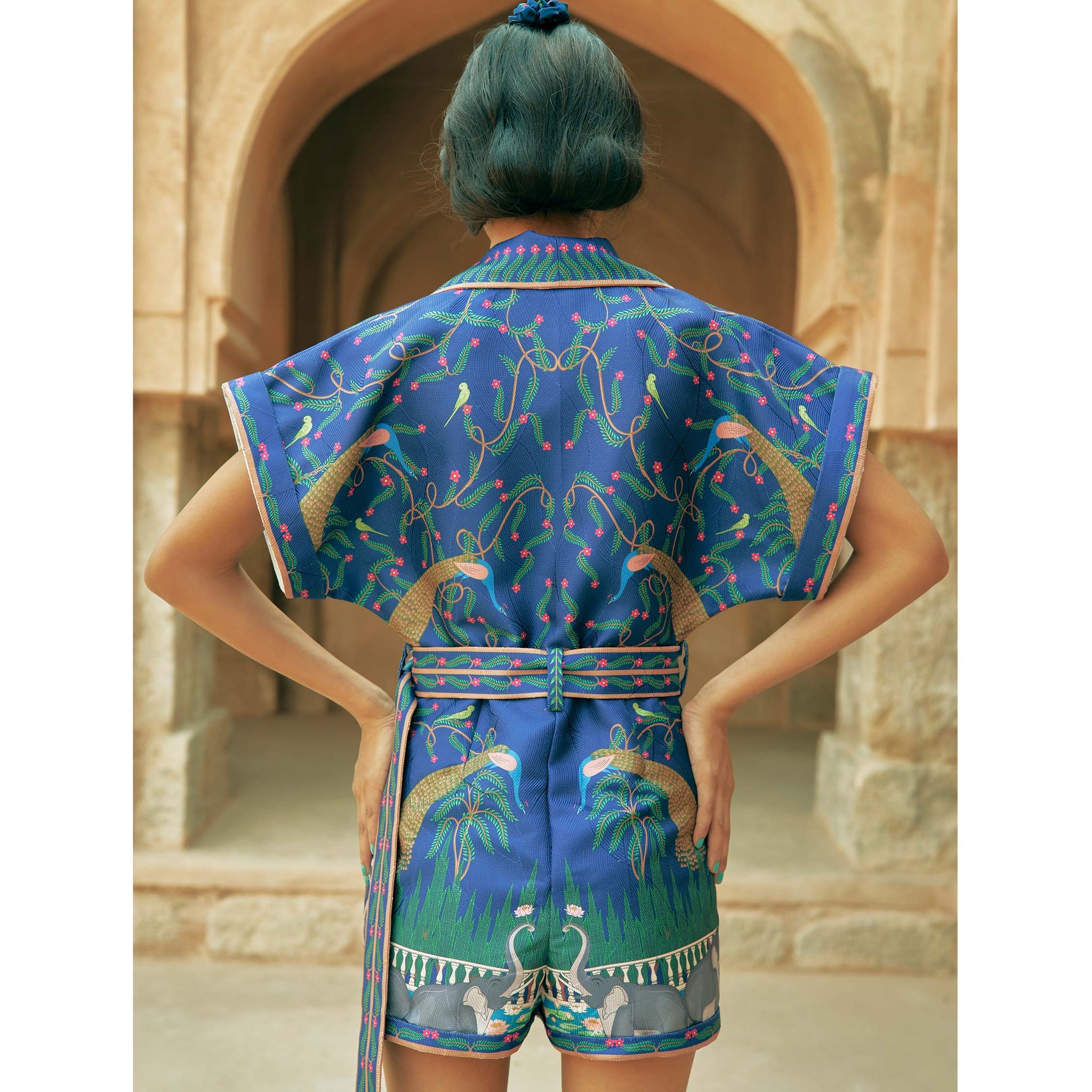 Embroidered Playsuit