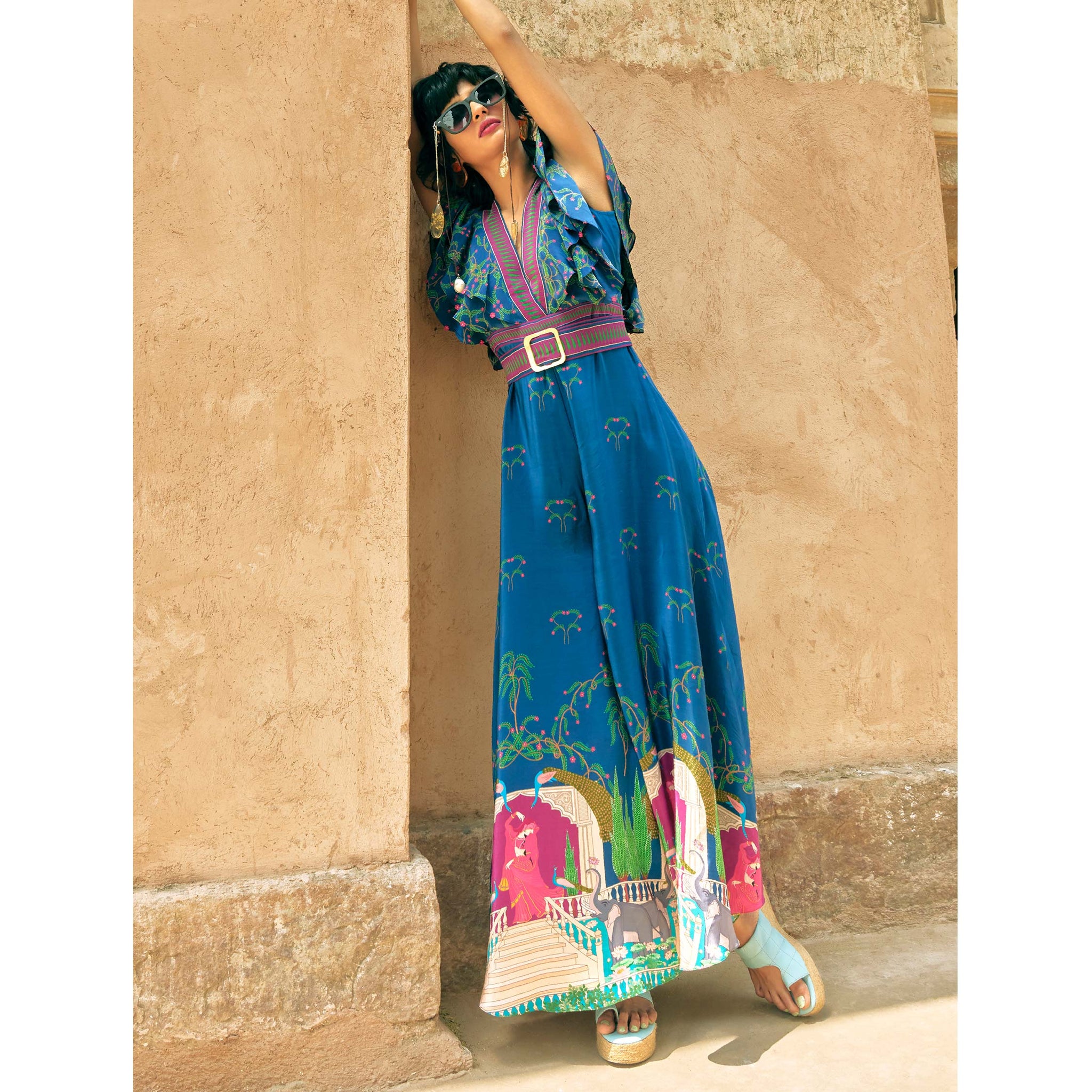 Embroidered Jumpsuit