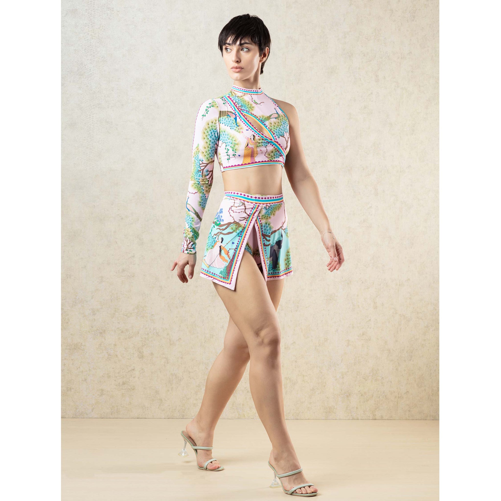 Nori Bikini Set with Skirt