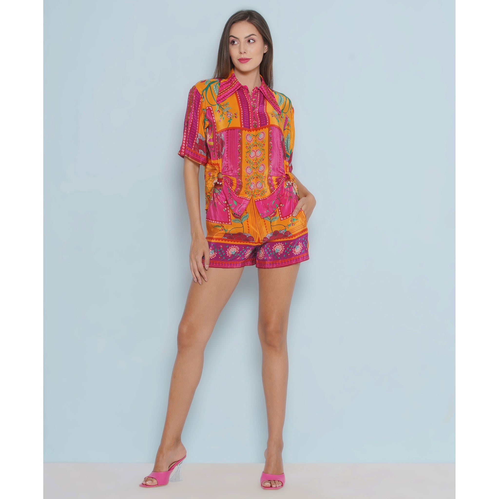 Statement Print shorts