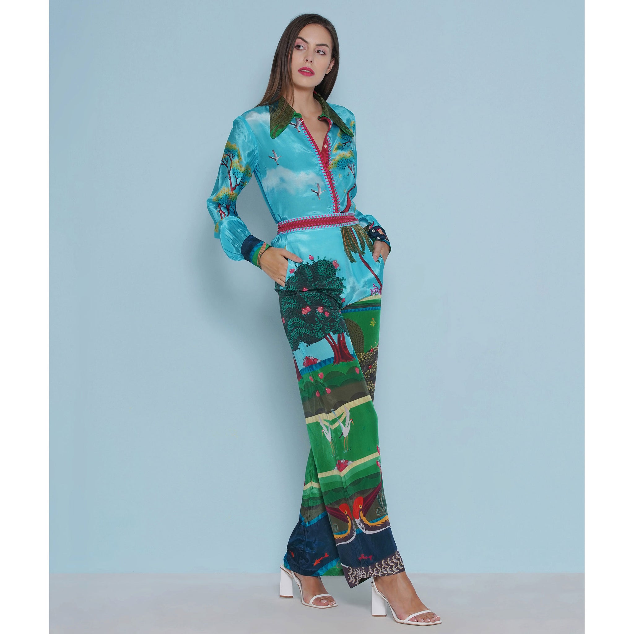 Placement Print Shirt