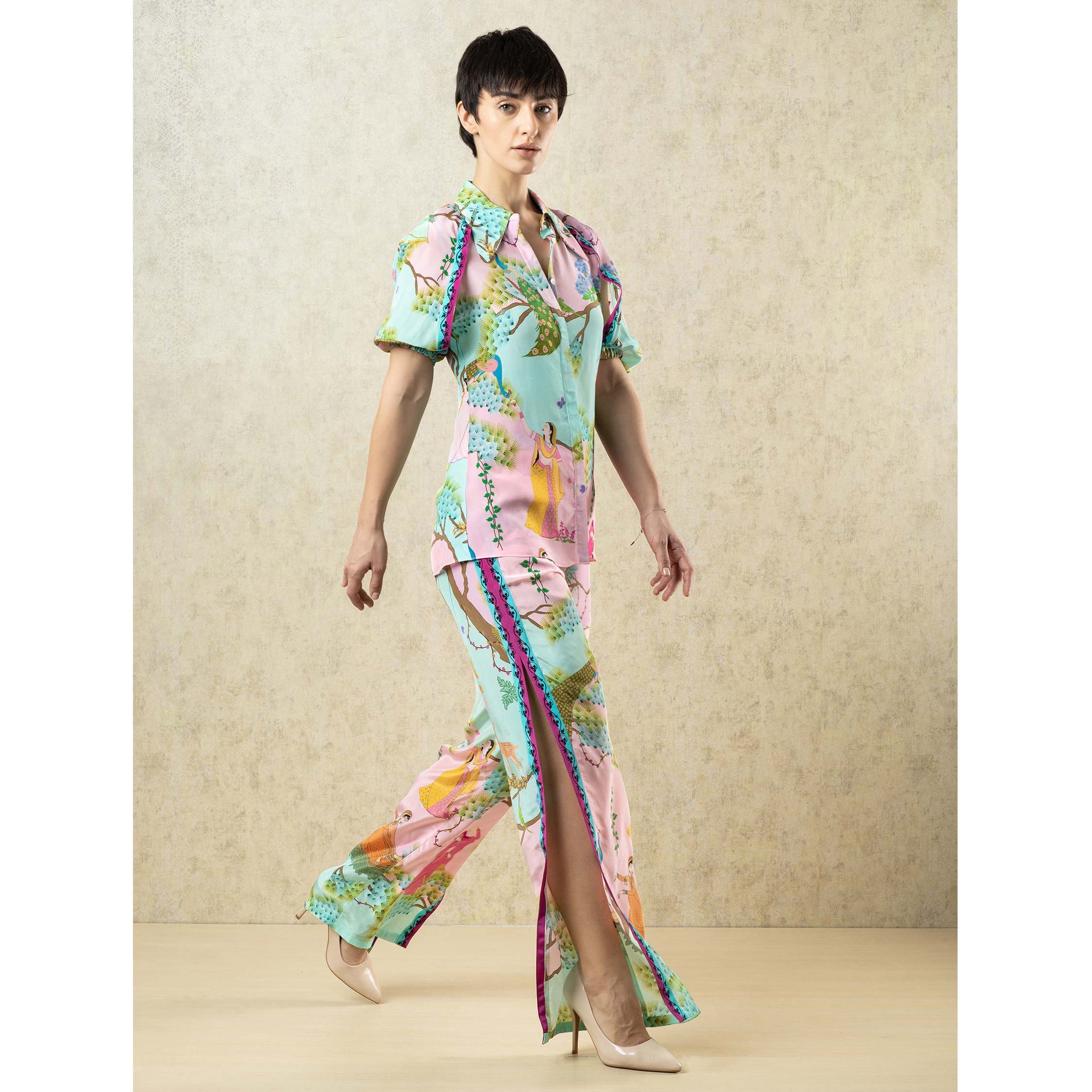 Printed Pants