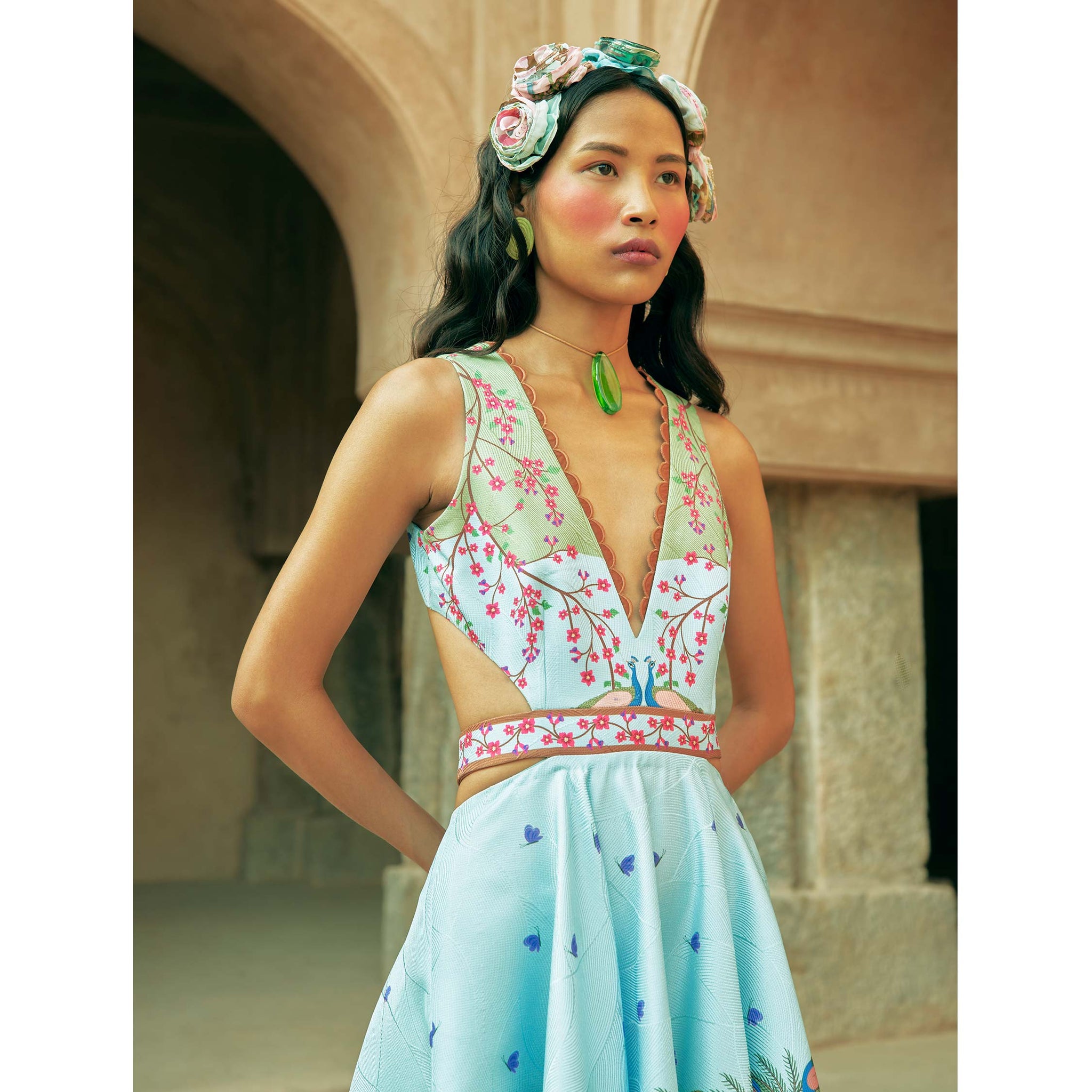 Embroidered Dress