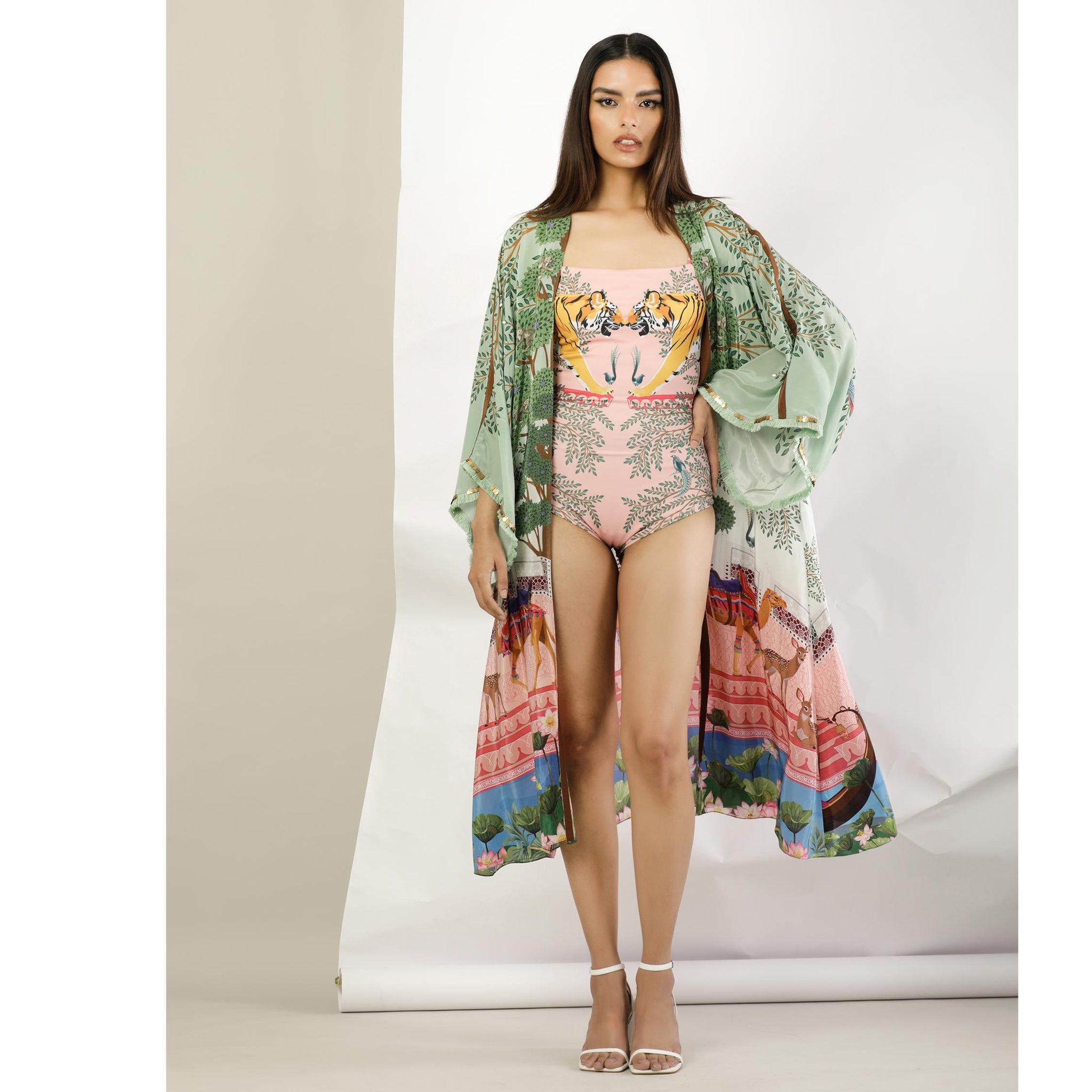 Embroidered Cape