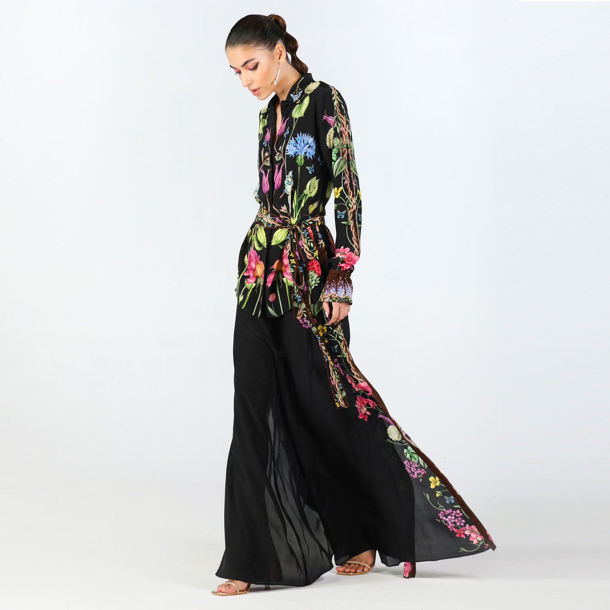 Placement Print Pants