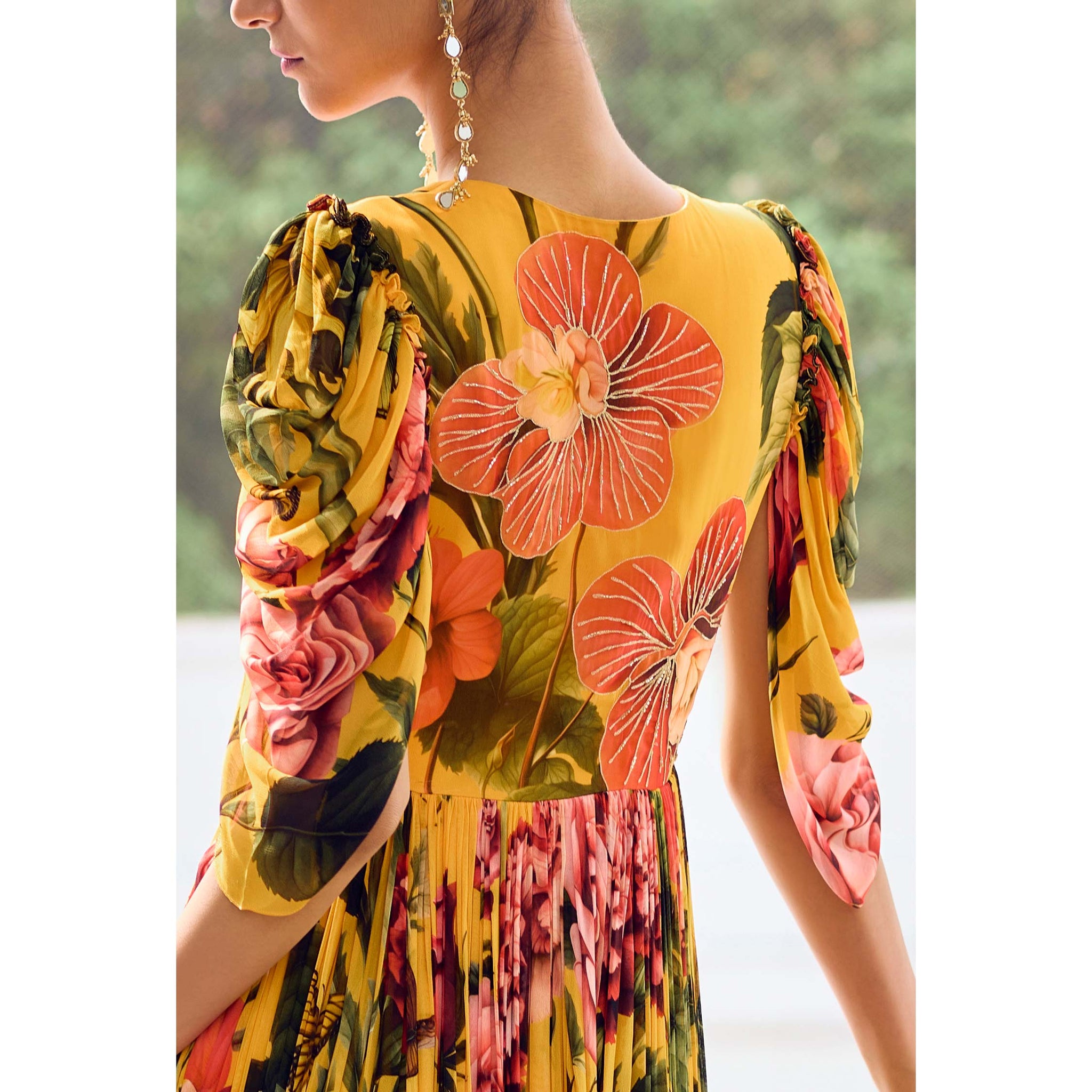 Embroidered Gown