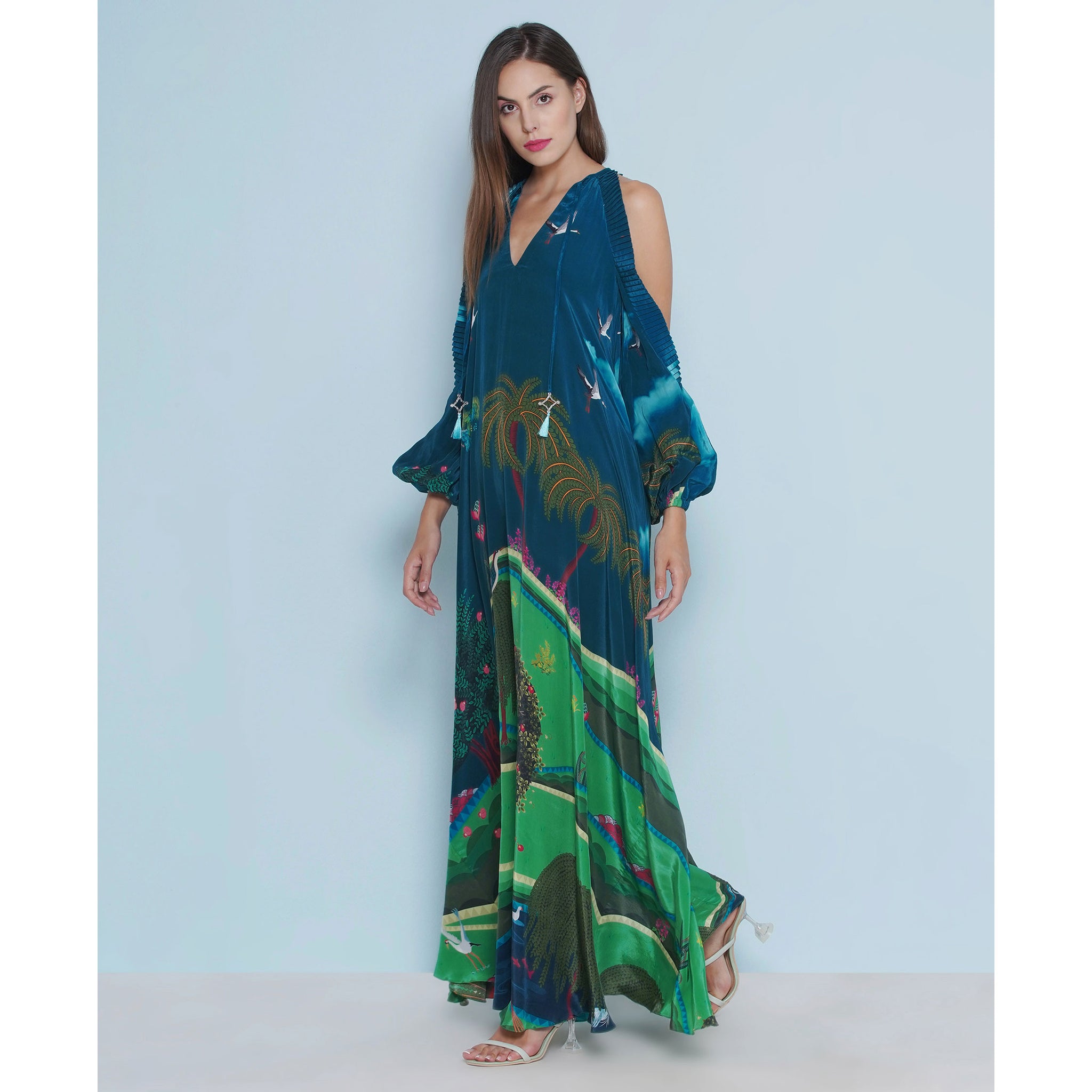 Printed Maxi Dress
