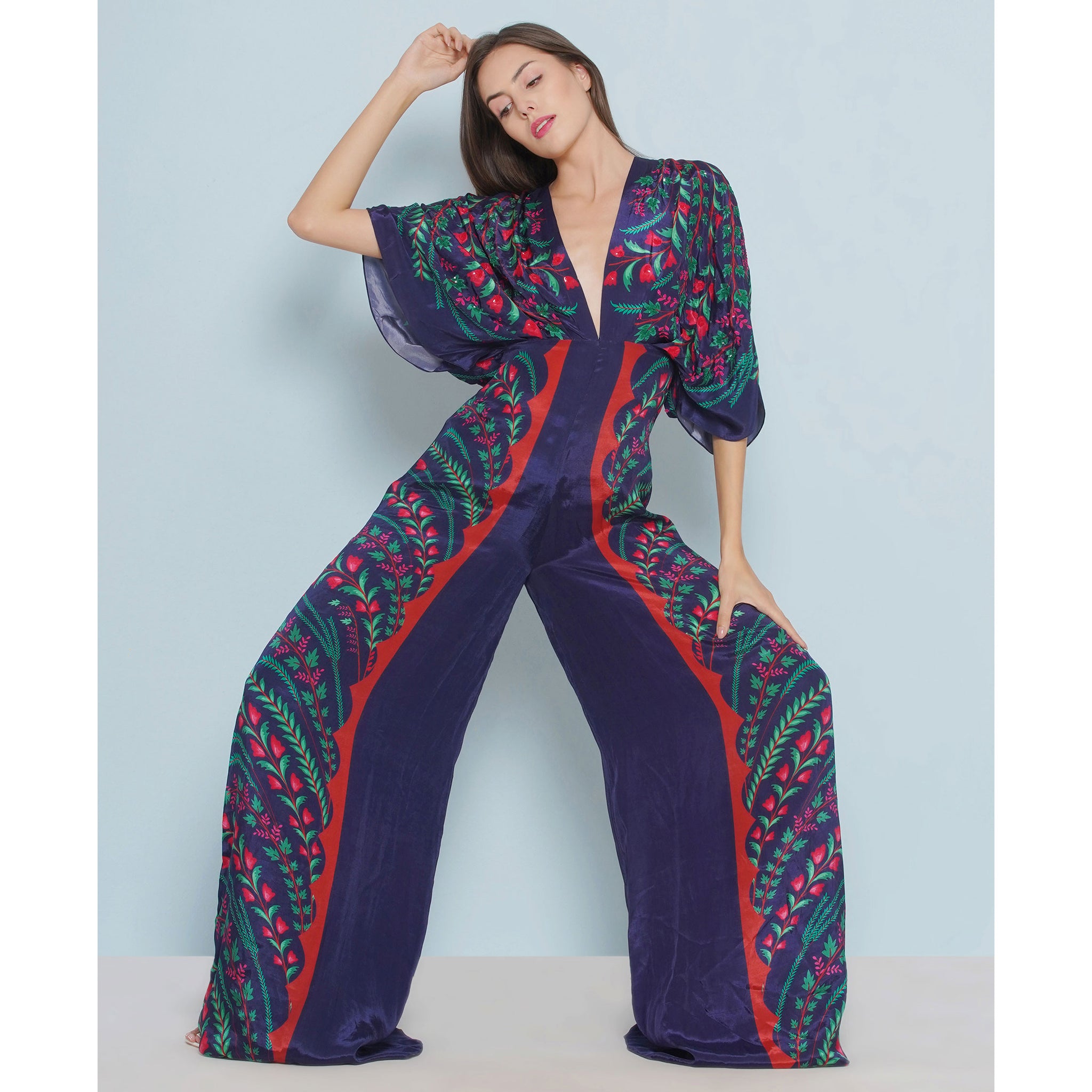 Embroidered Jumpsuit