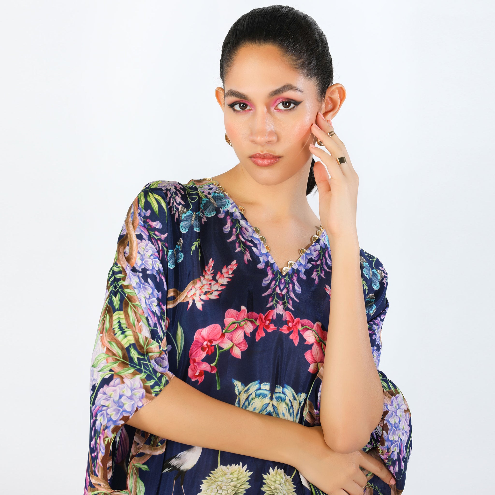 Embroidered Tunic Set