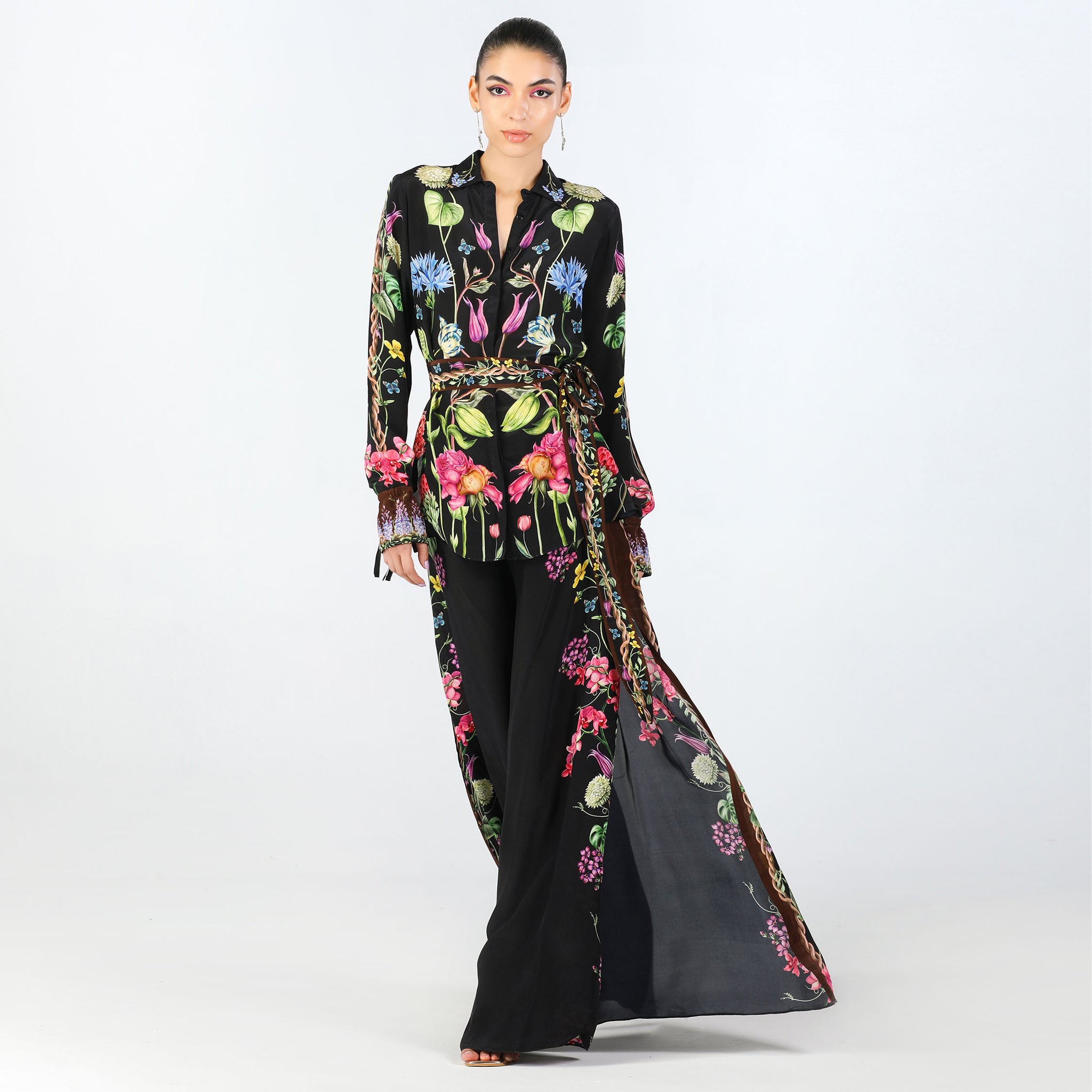 Placement Print Pants