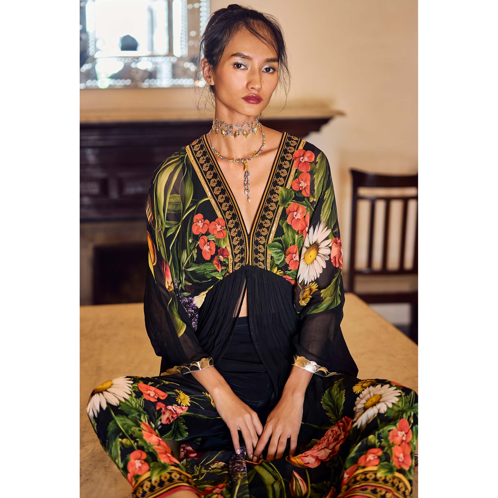 Embroidered Kurta Set