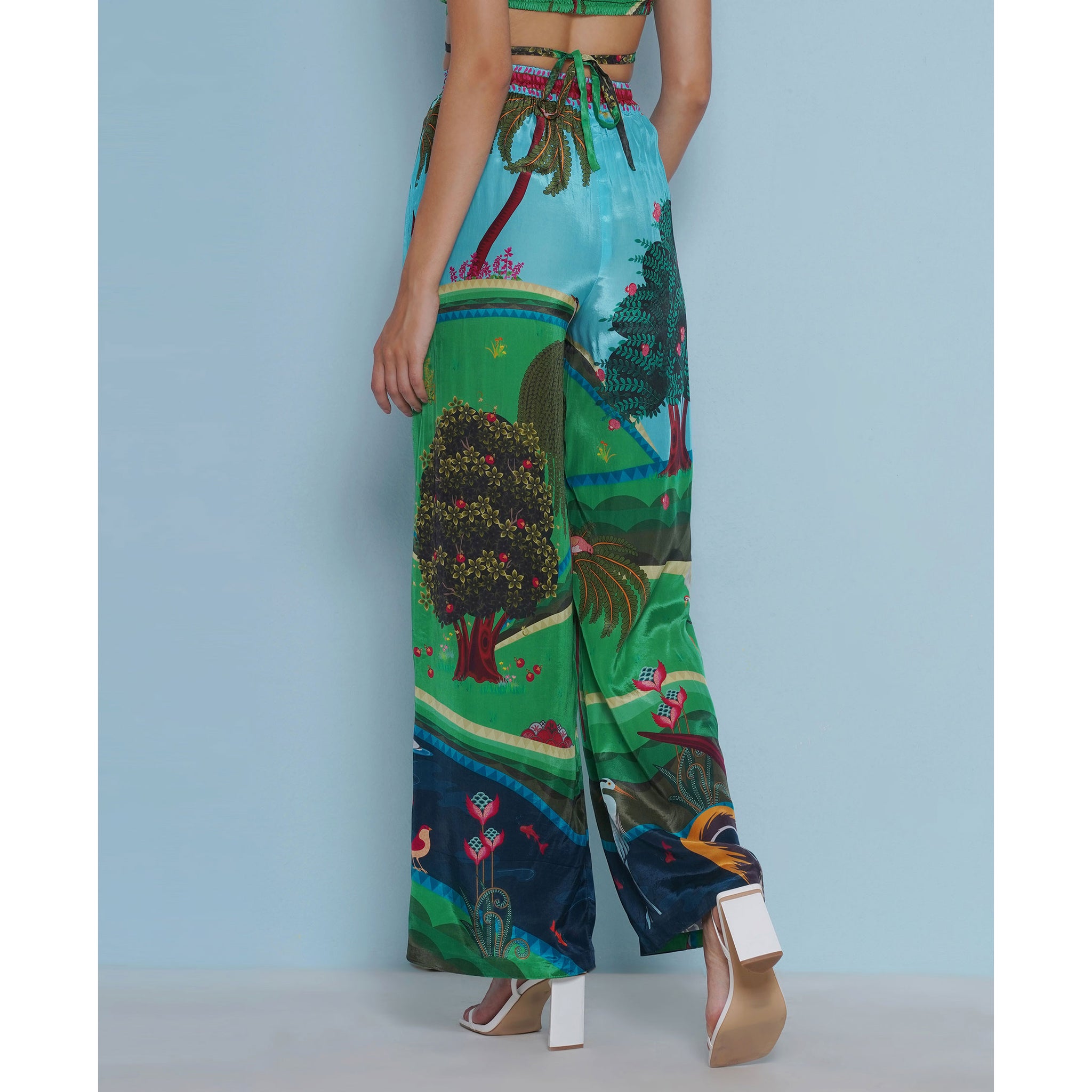 Statement Print Pants