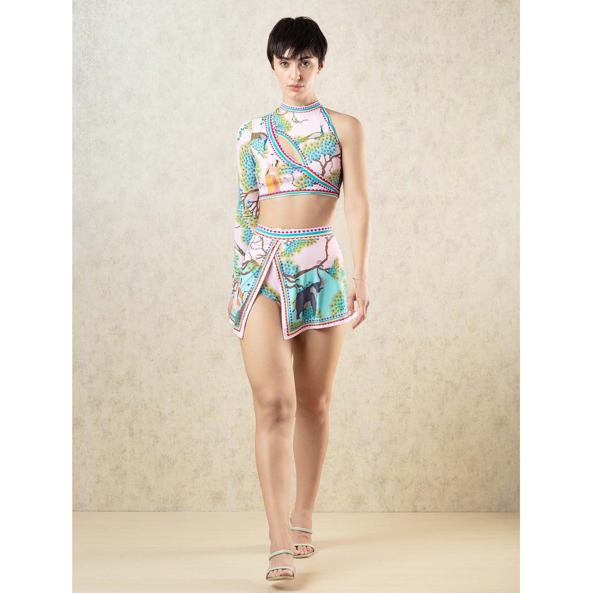 Nori Bikini Set with Skirt