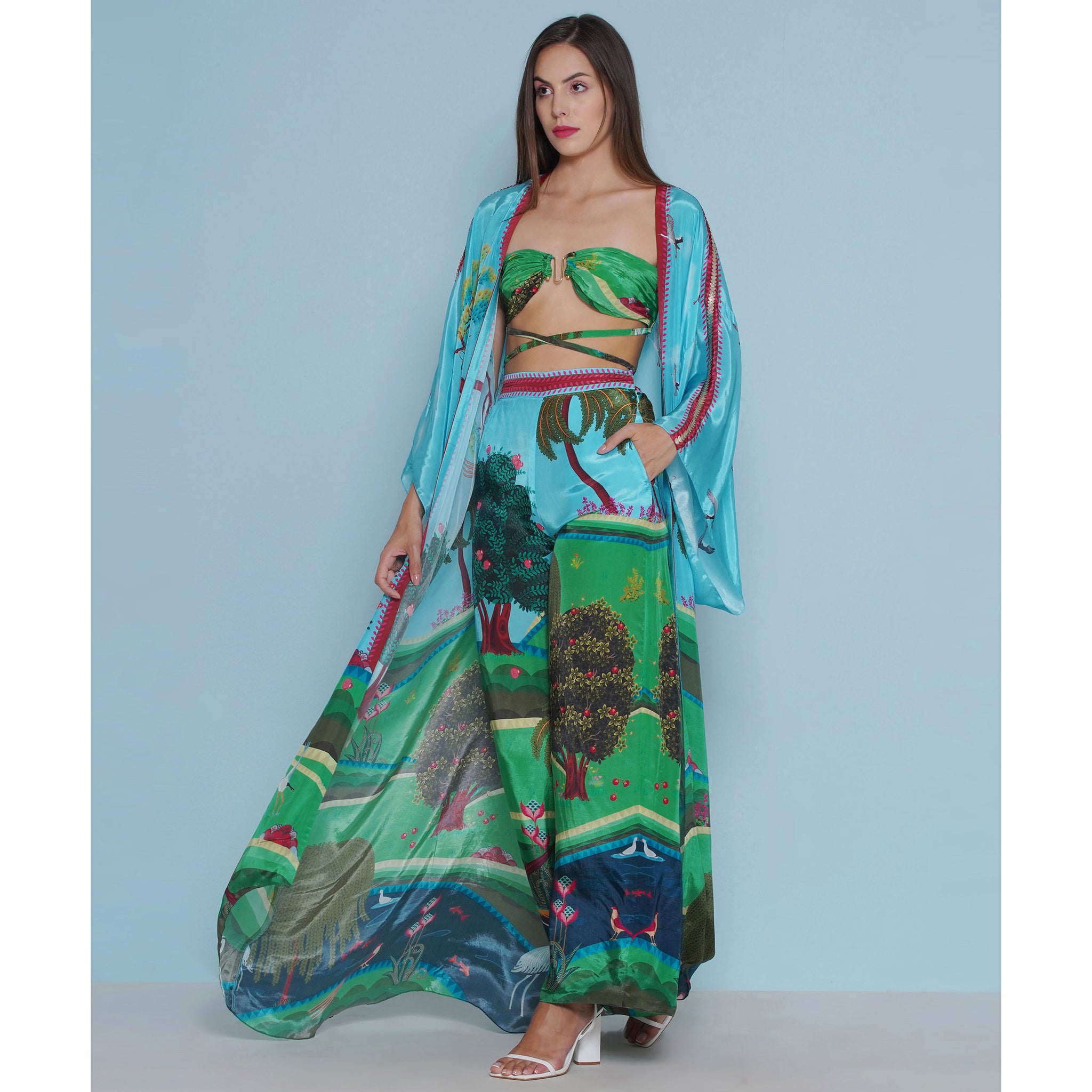 Embroidered Kimono