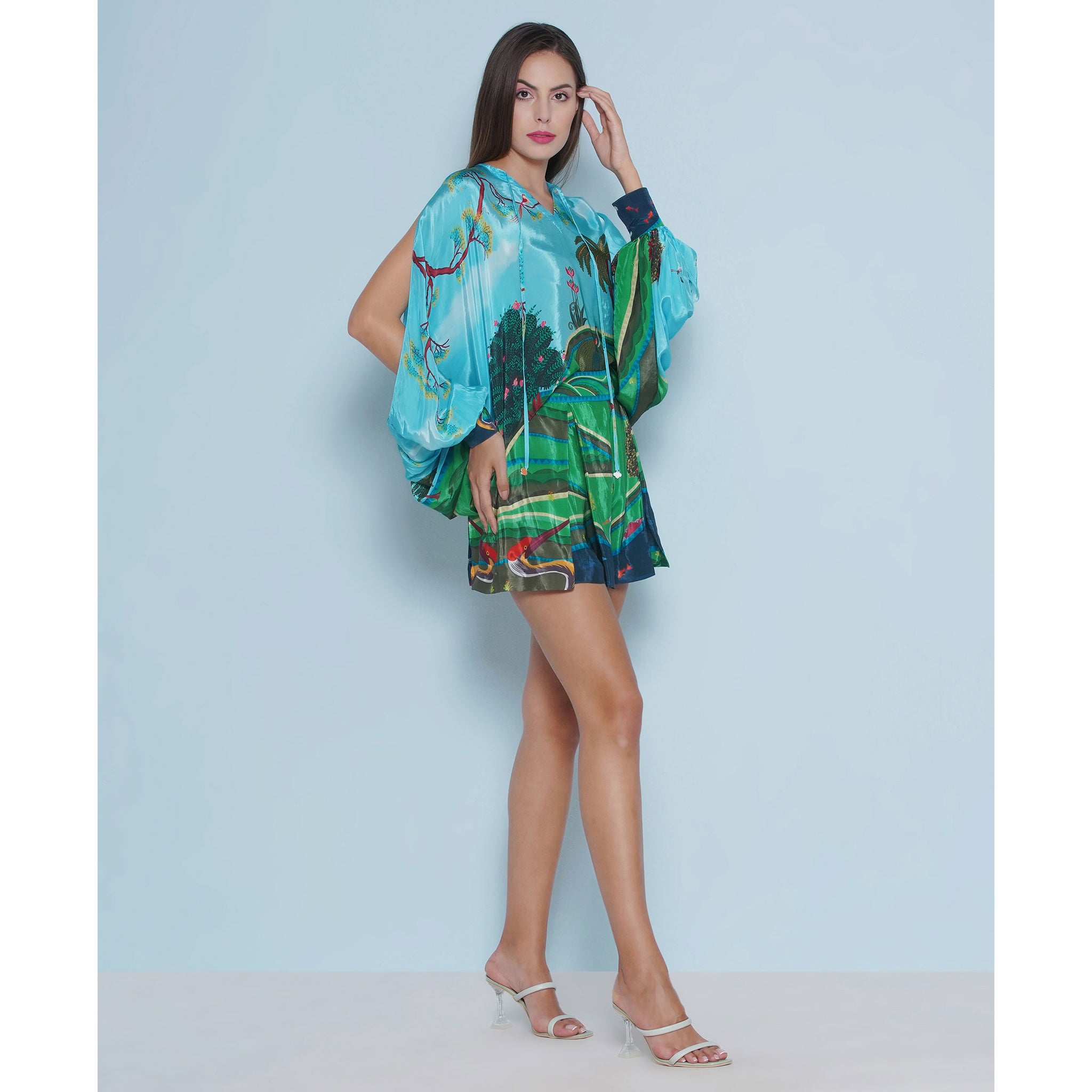 Placement Print Shorts
