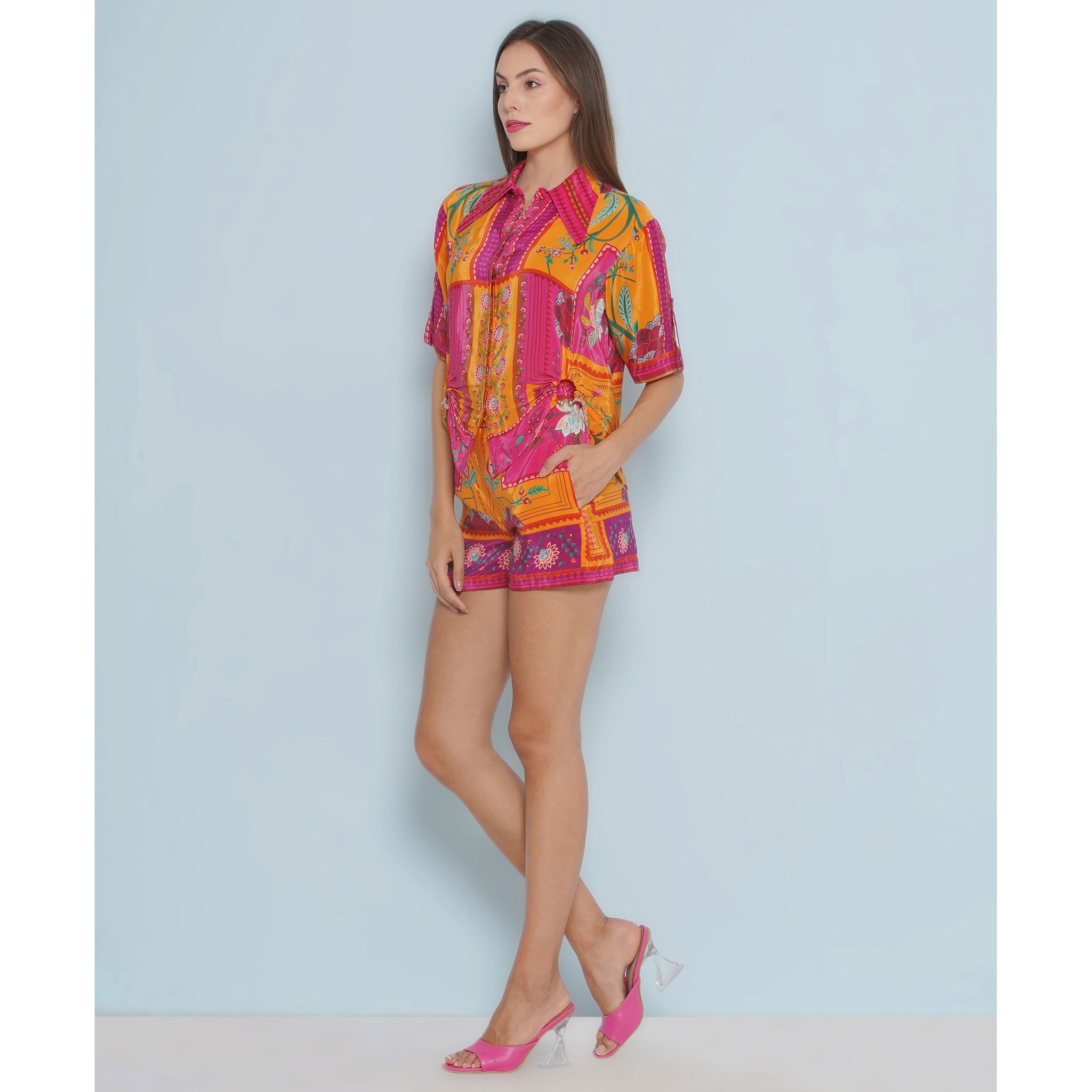 Statement Print shorts