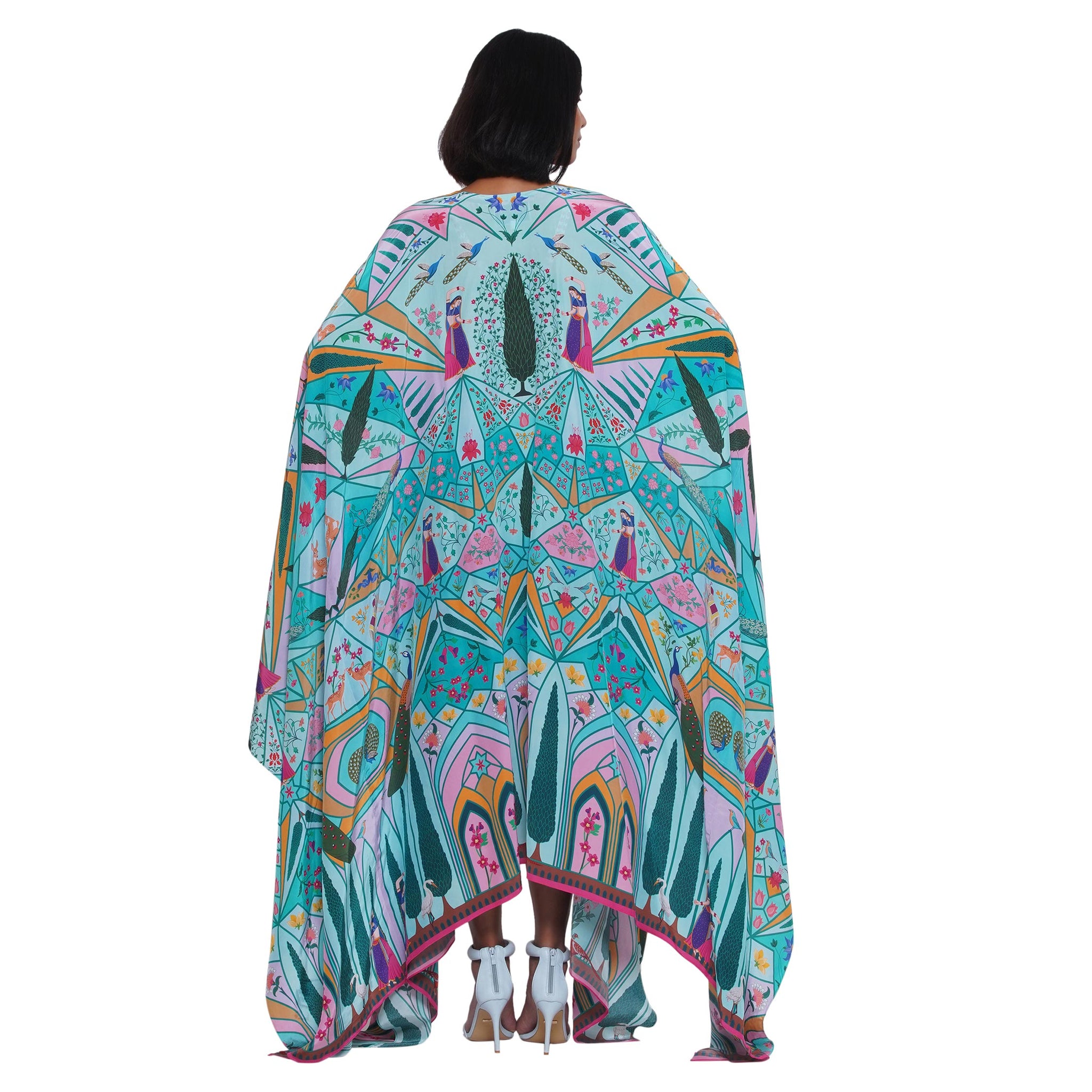 Embroidered Cape