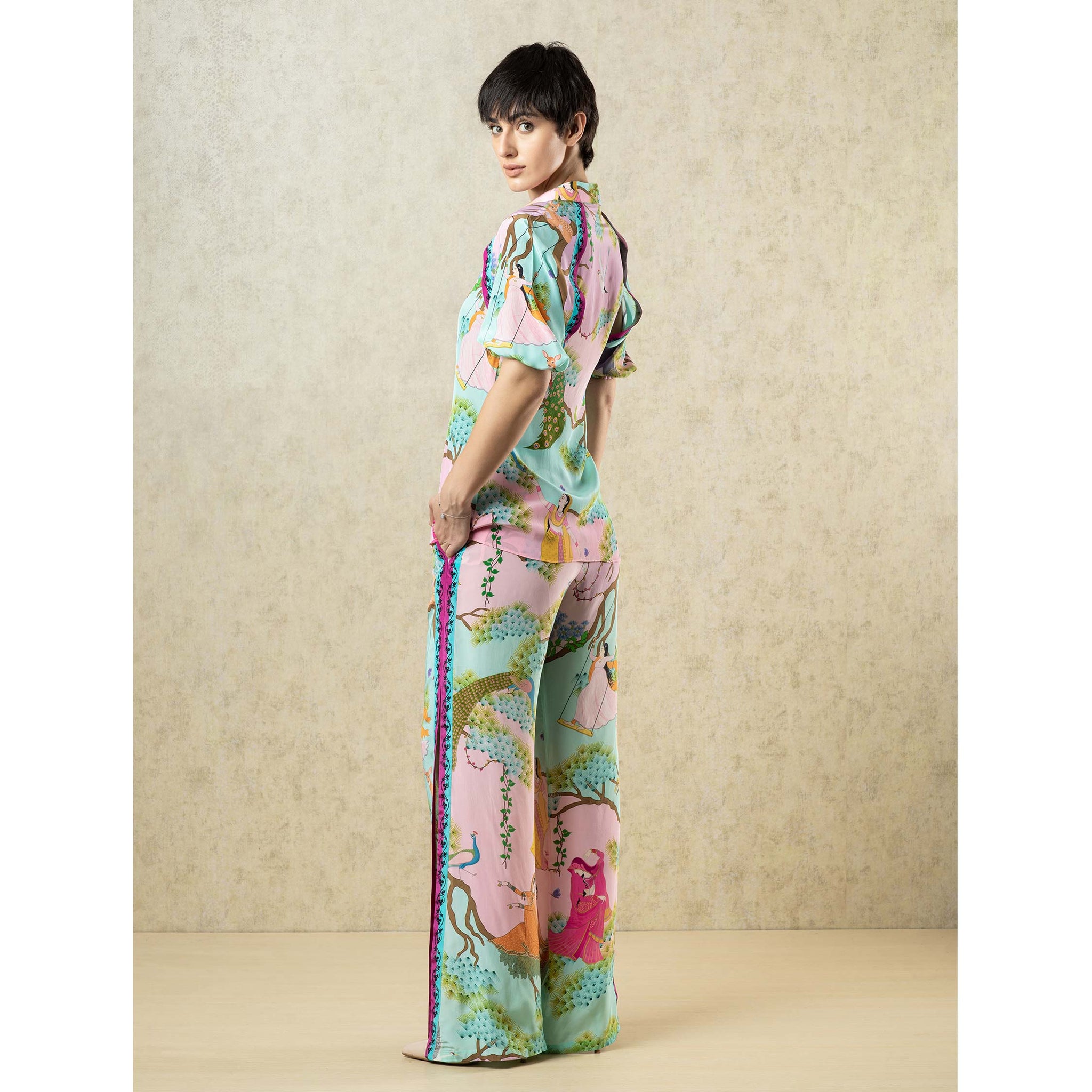 Printed Pants