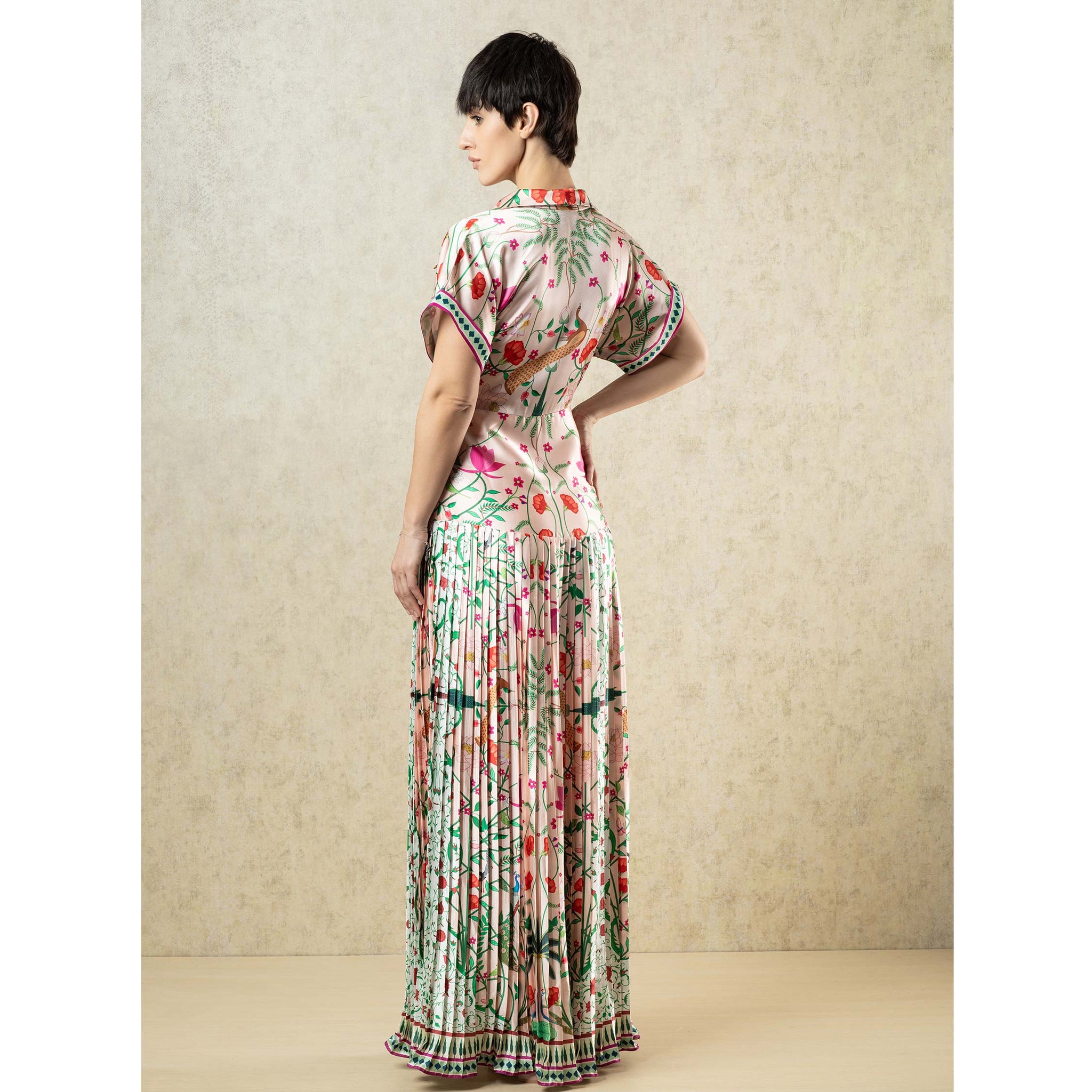 Pleated Dress