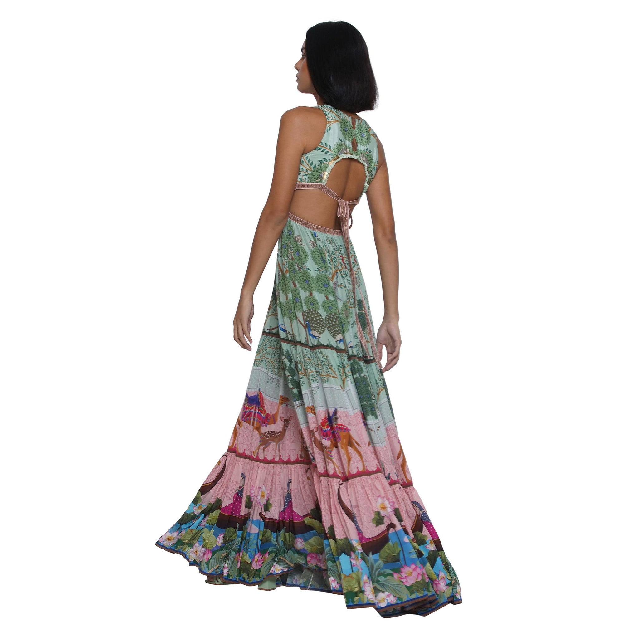 Embroidered Maxi Dress