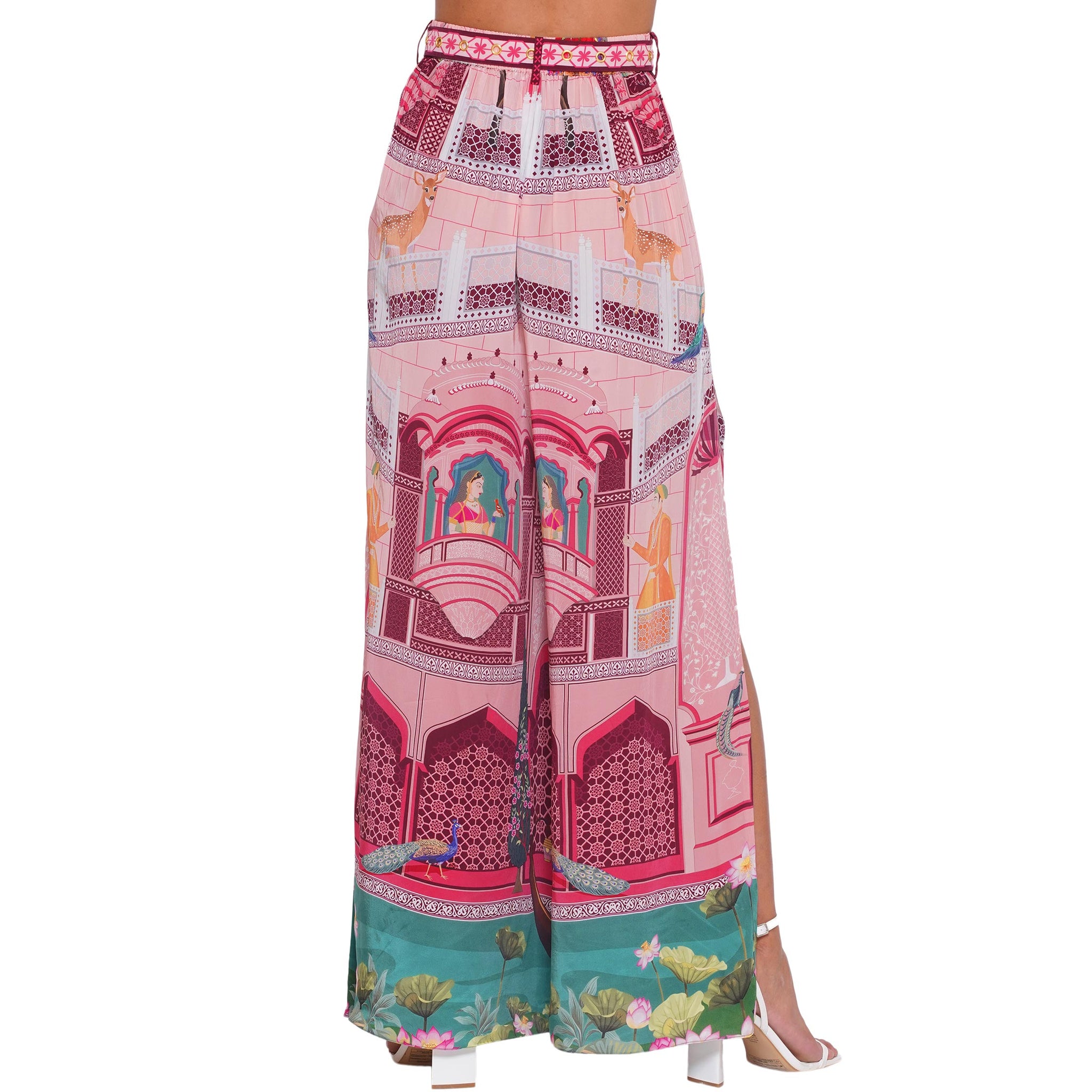 Placement Print Pants