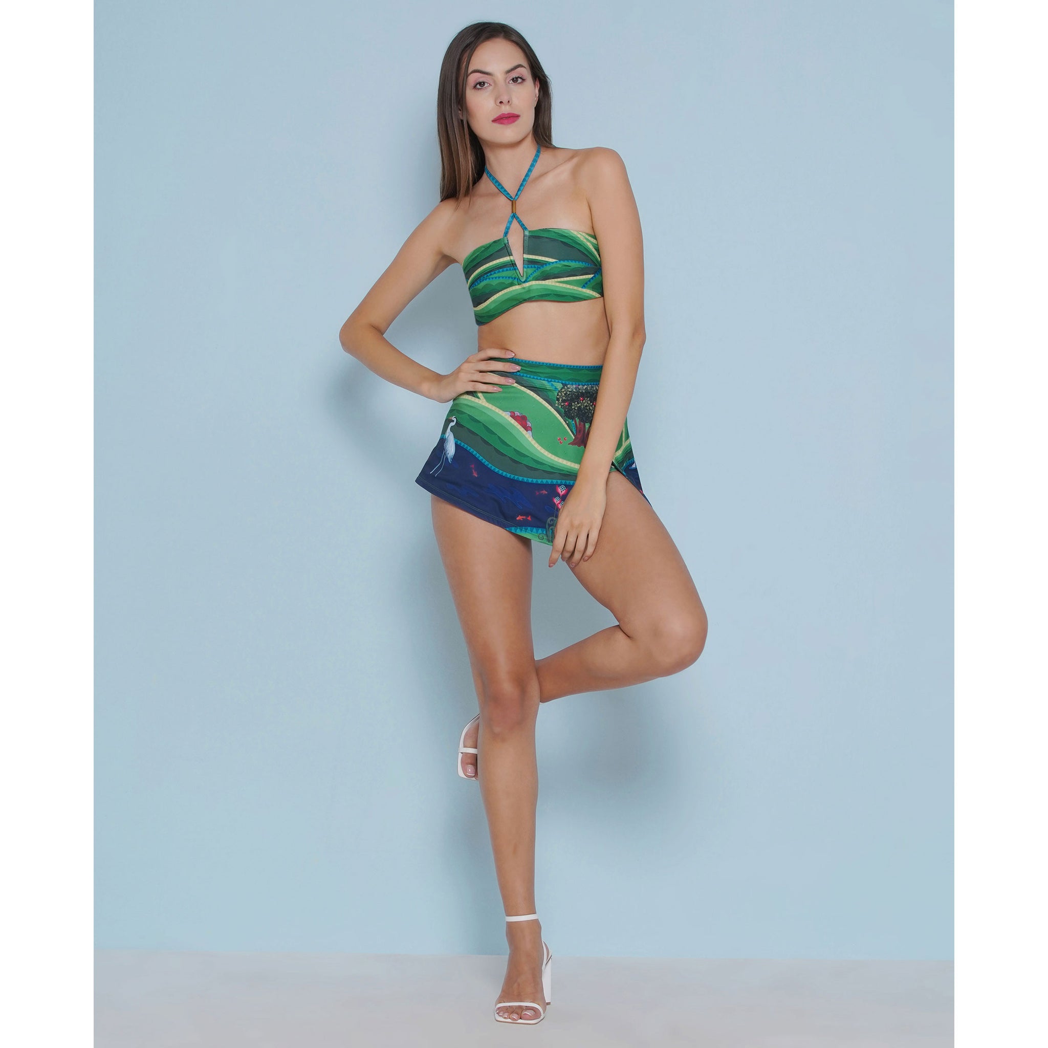 Marlen Bikini Skirt Set