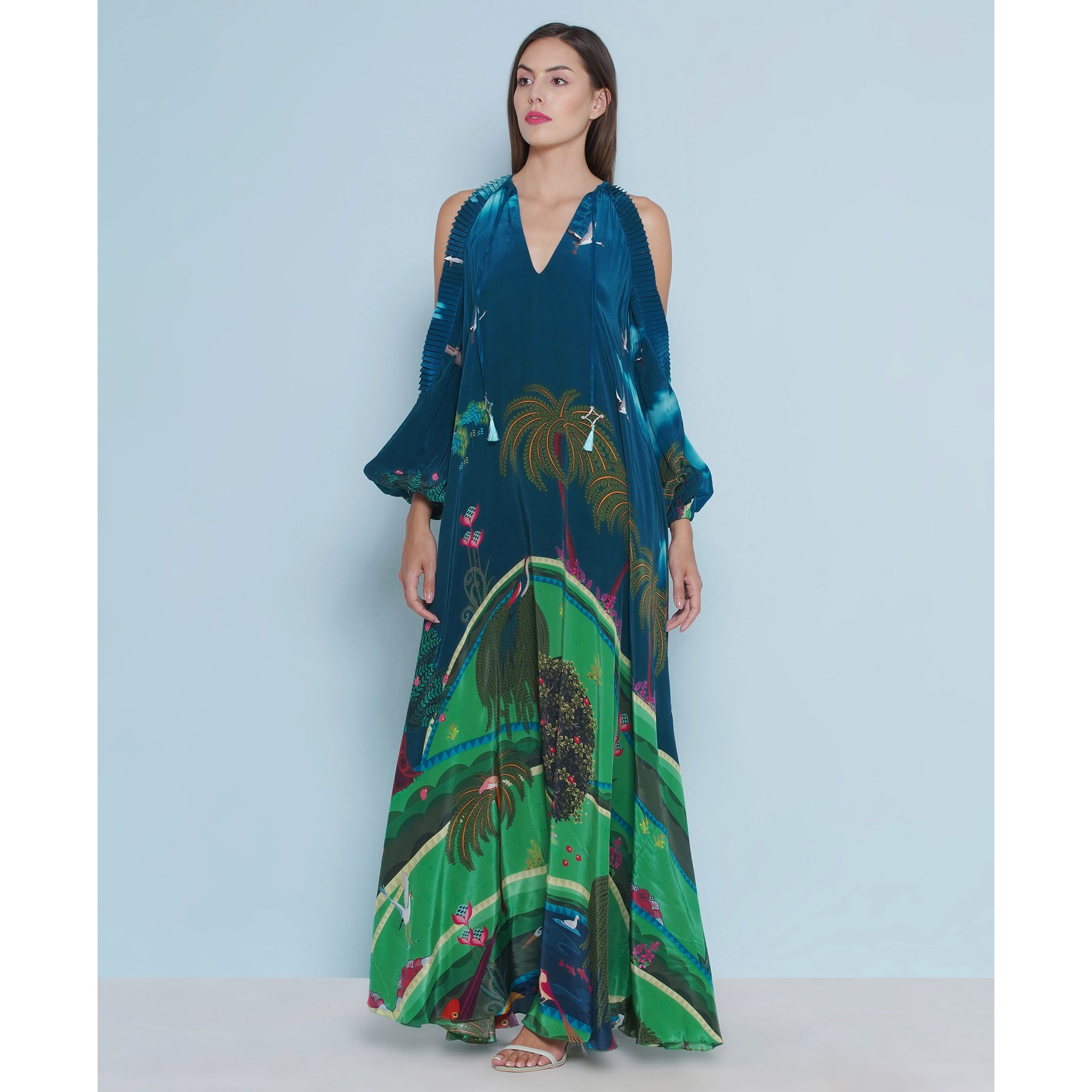 Printed Maxi Dress