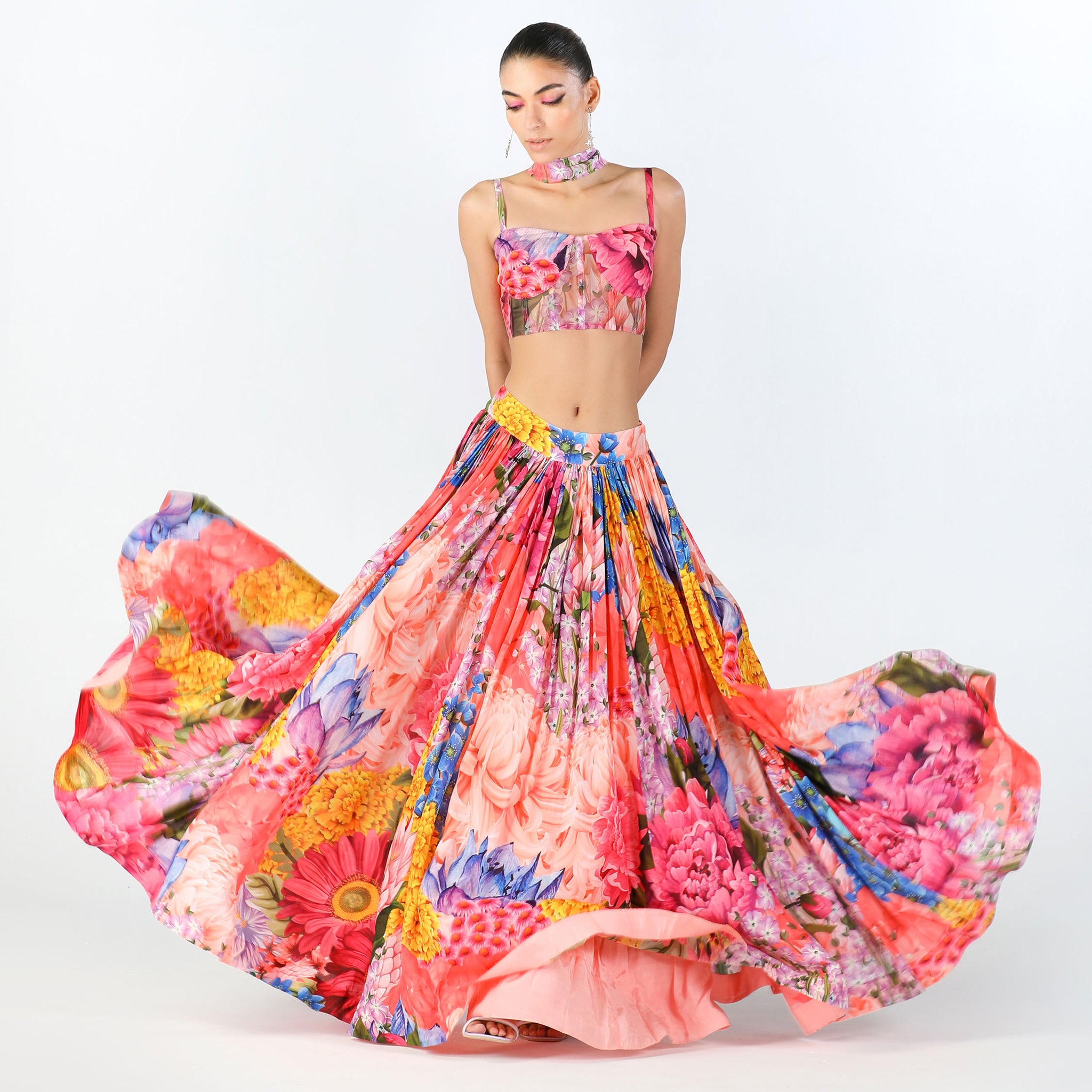 Corset Lehenga Set