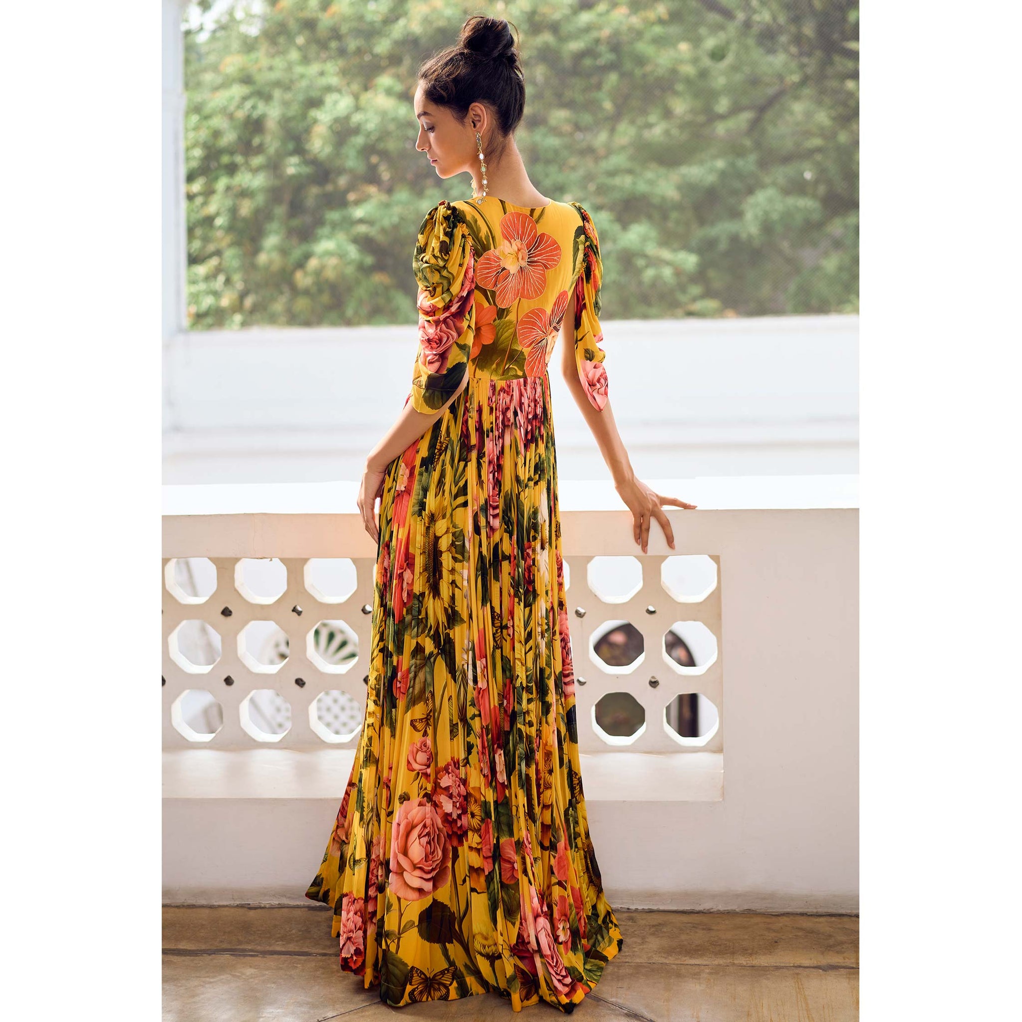 Embroidered Gown
