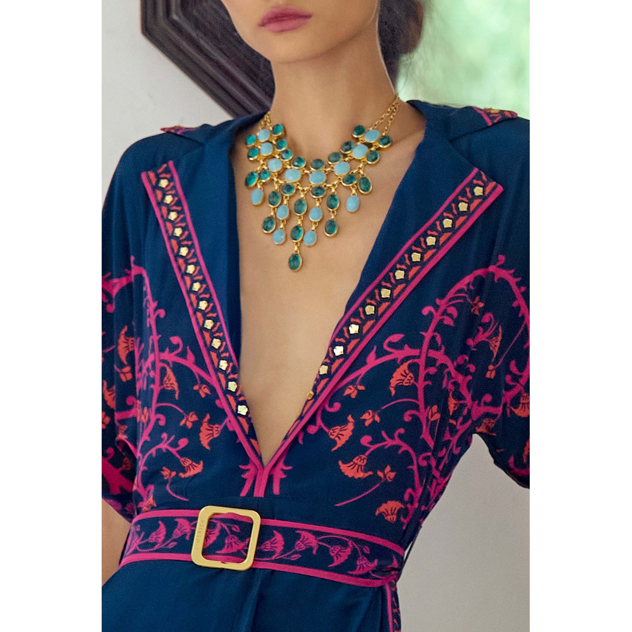 Embroidered Jumpsuit